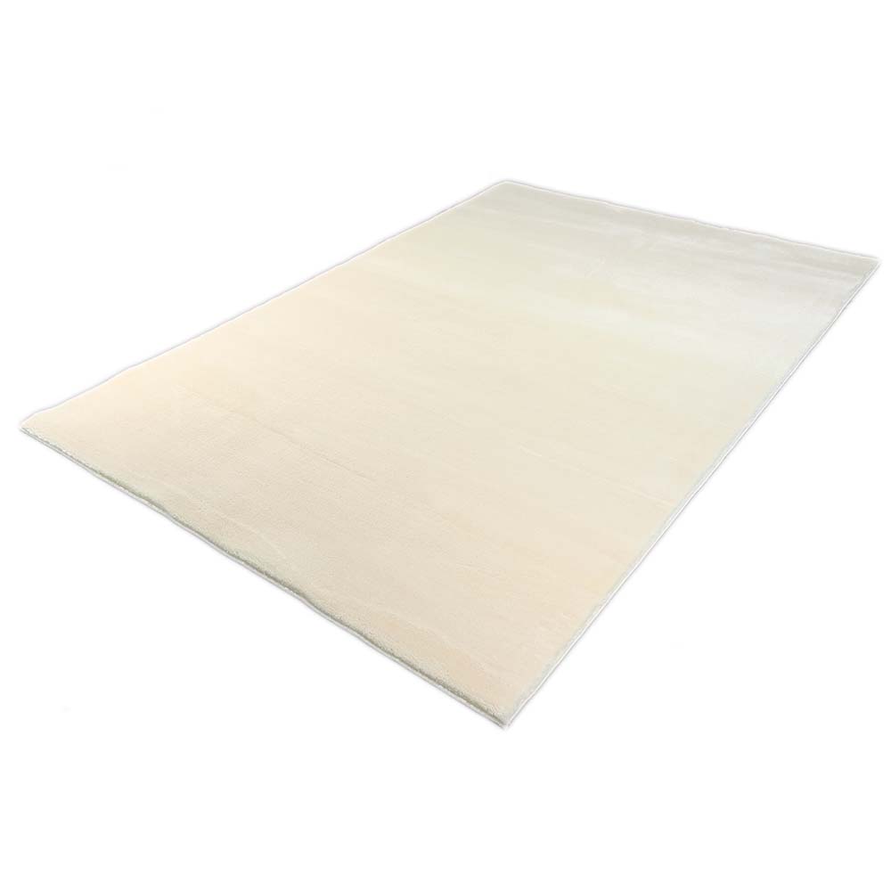 Merinos Karpet24 Loft - Luxe, Fluweelzacht Effen Vloerkleed in Cream, Modern & Stijlvol-80 x 300 cm