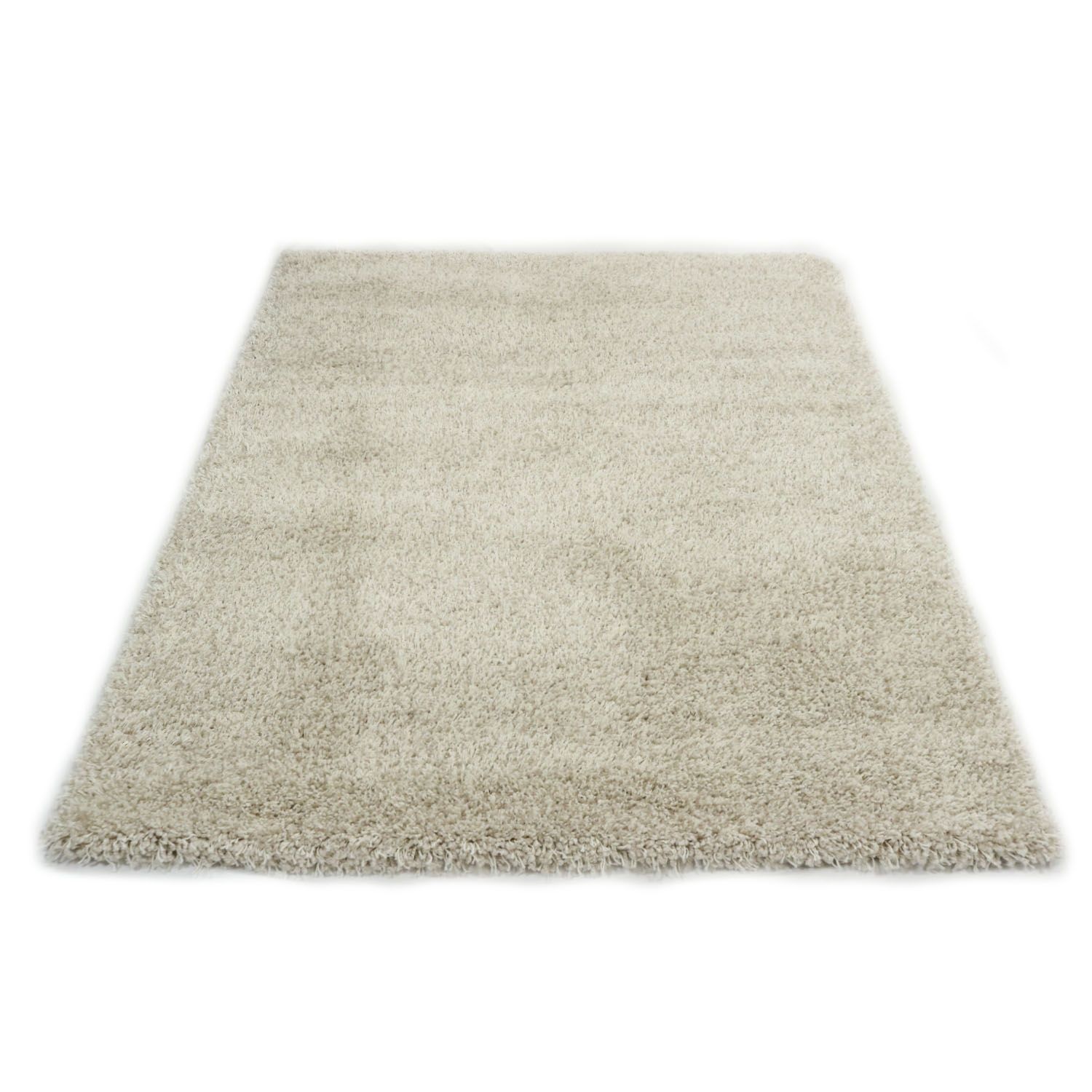 Merinos Vloerkleed Shaggy Deluxe 5500-65 Cream-Beige-80 x 150 cm