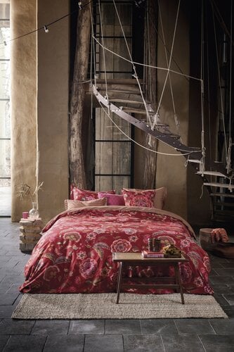 Pip Studio Dekbedovertrek Matata Rood 140x200/220 cm