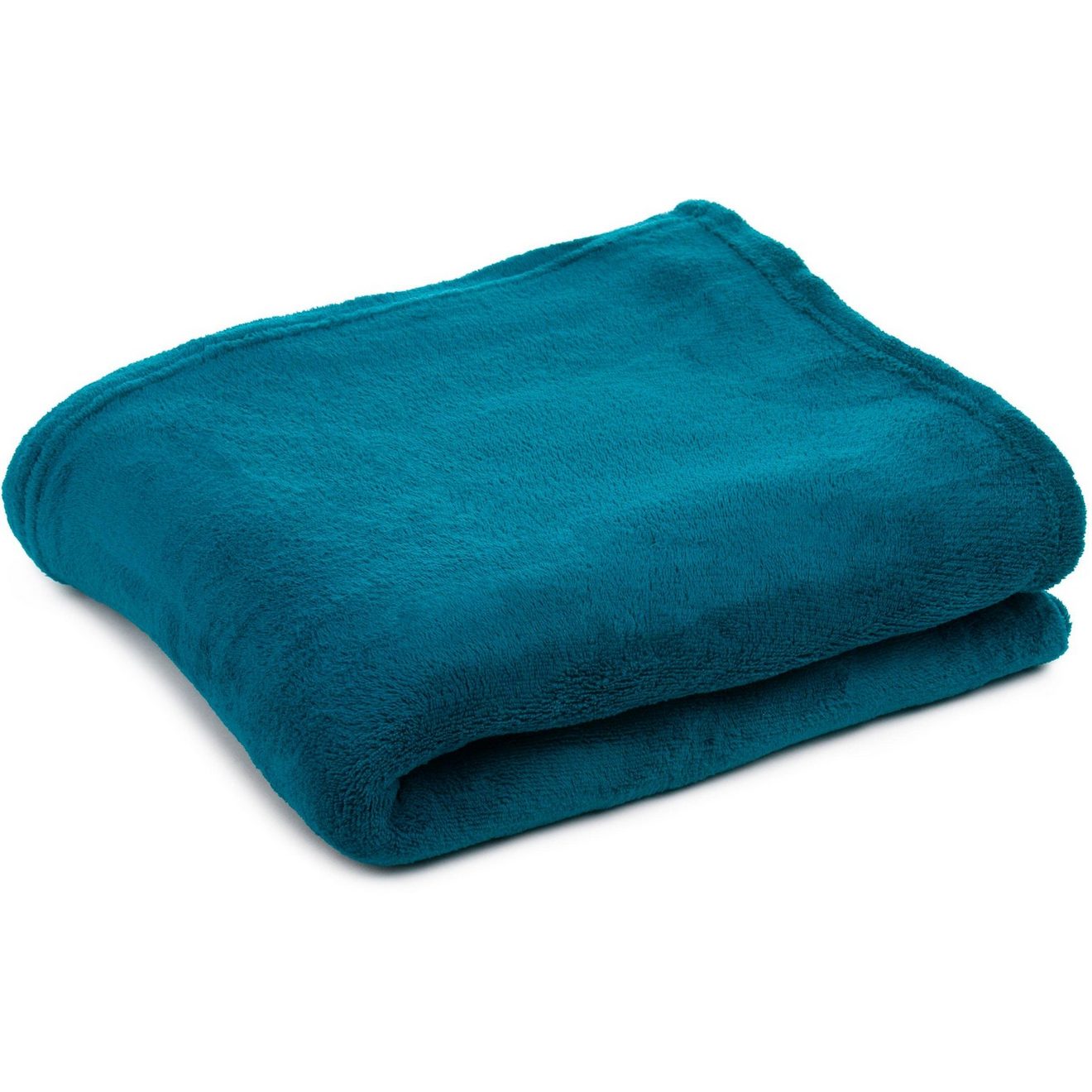 Gözze Plaid Color in eenvoudige unikleur, knuffeldeken