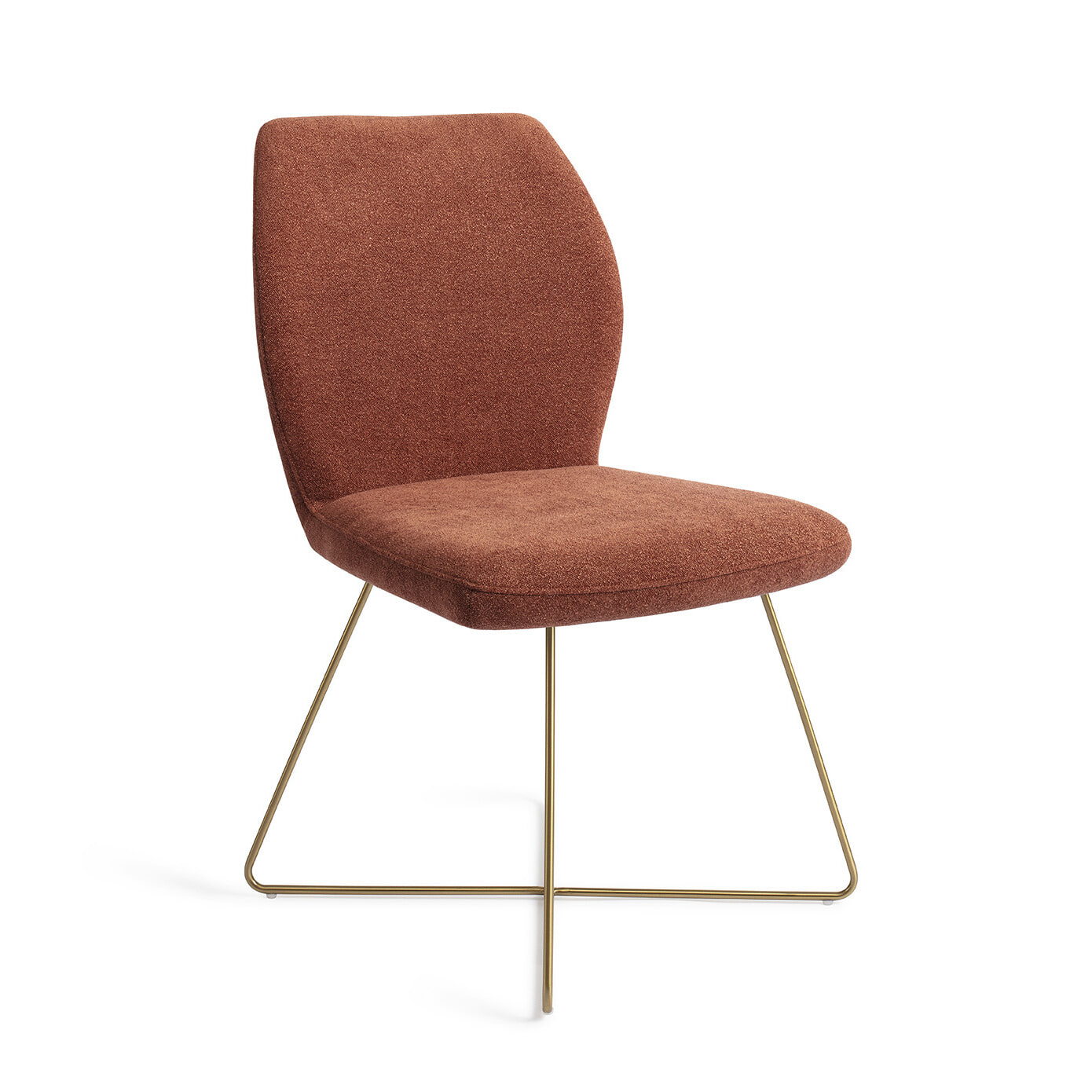 Jesper Home Eetkamerstoel Ikata Cross Gold - Cosy Copper
