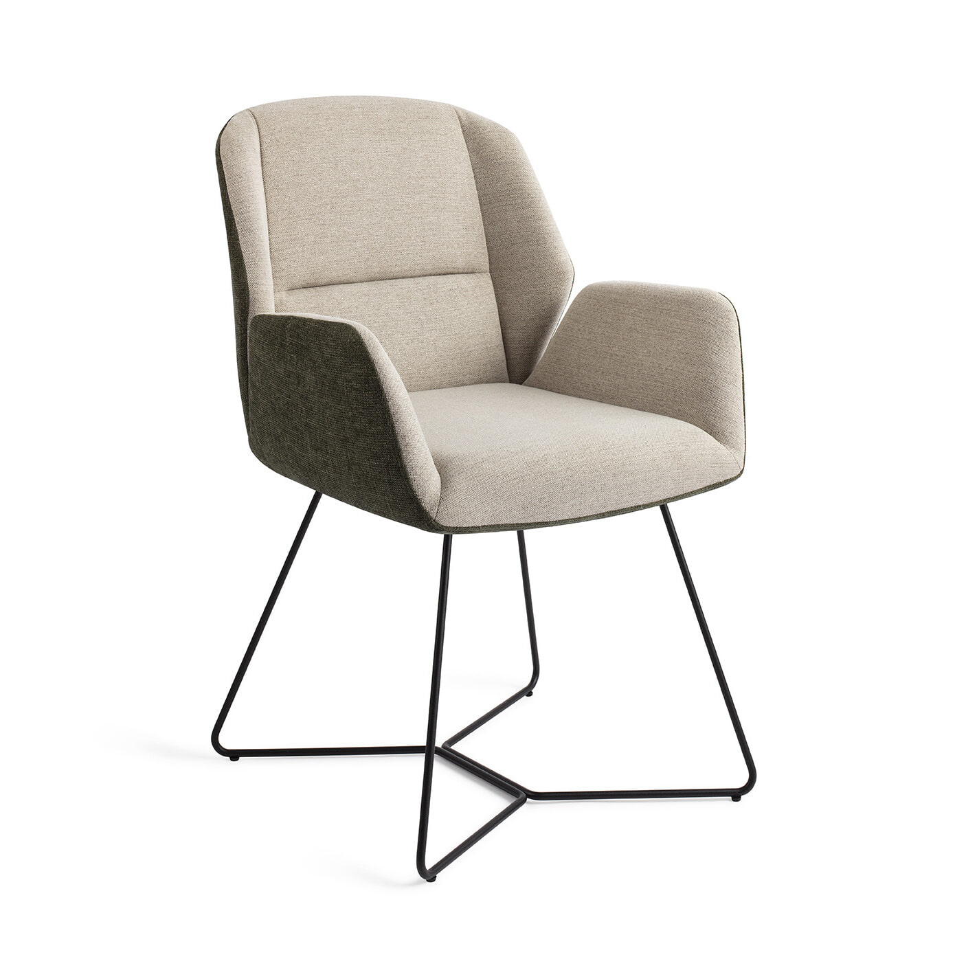 Jesper Home Eetkamerstoel Myoko Beehive Black - Popeye