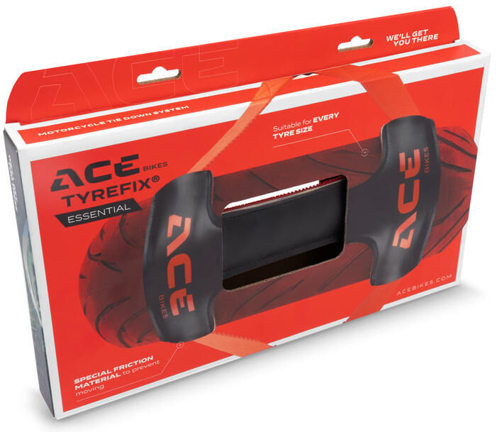 ACEBIKES TyreFix Essential, Spanriemen voor de moto, 4021