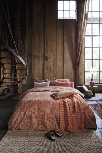 Pip Studio Dekbedovertrek Coco Flower Koraal 260x200/220 cm