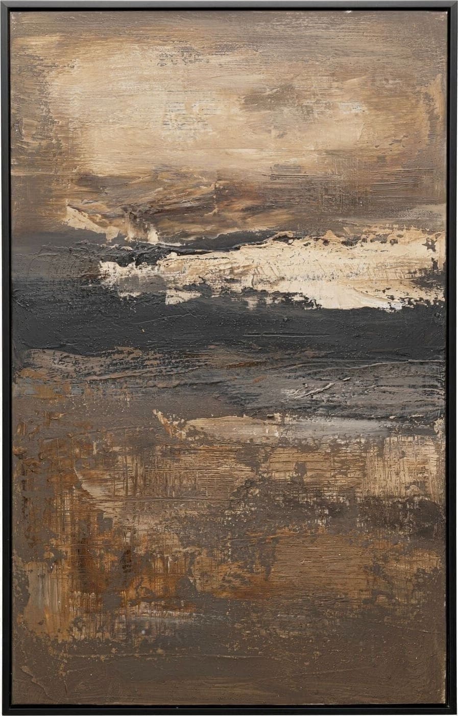Kare Design | Schilderij Canvas Dusty Horizon 100x150cm | Eetkamerstoelen | Schilderij