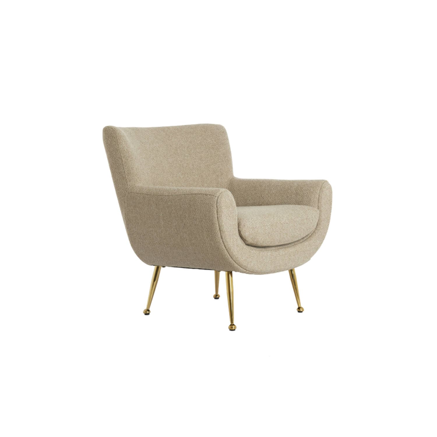 Light&Living | Stoel Vinstra - Beige+goud | Zitmeubels eetkamer | Eetkamerstoel