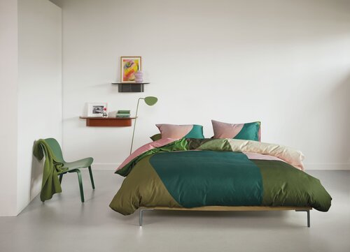 Dutch Design Dekbedovertrek Abbey Road Groen 240x200/220 cm