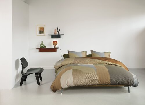 Dutch Design Dekbedovertrek Fifth Avenue Goud 200x200/220 cm