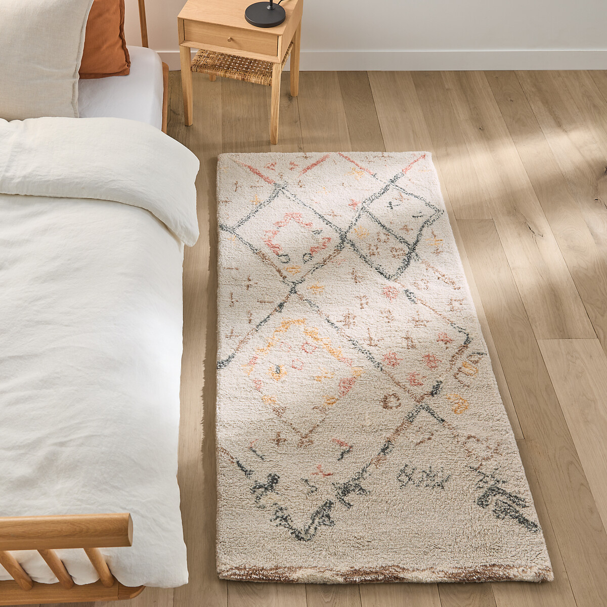 AM.PM Bedmatje 100% wol, handgetuft, Ashwin