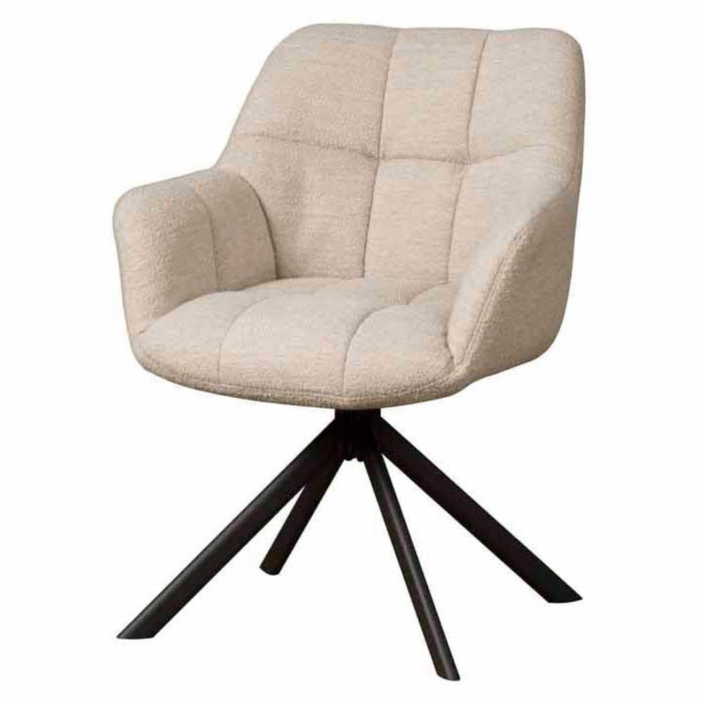 Countrylifestyle Eetkamerstoel Alba - Naturel