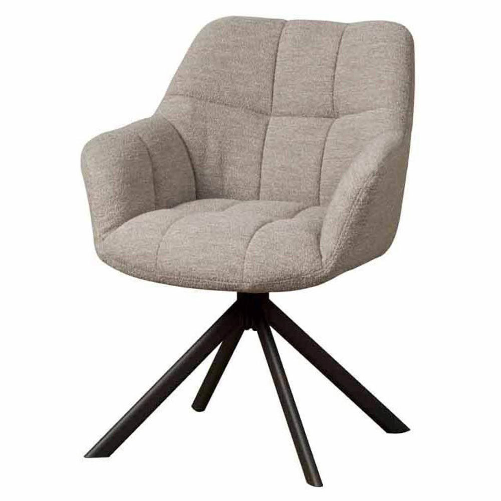 Countrylifestyle Eetkamerstoel Alba - steel
