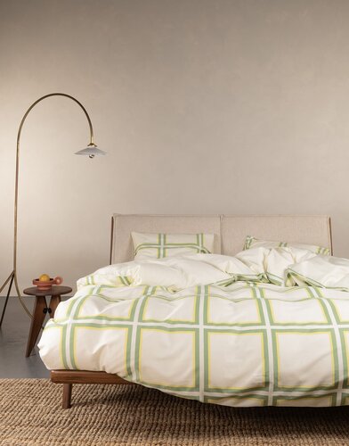 Essenza Luca Dekbedovertrek 200x200/220 Basil green