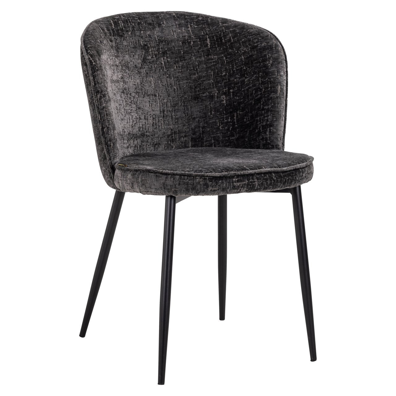 Richmond Interiors Richmond Eetkamerstoel Sandy Chenille - Graphite