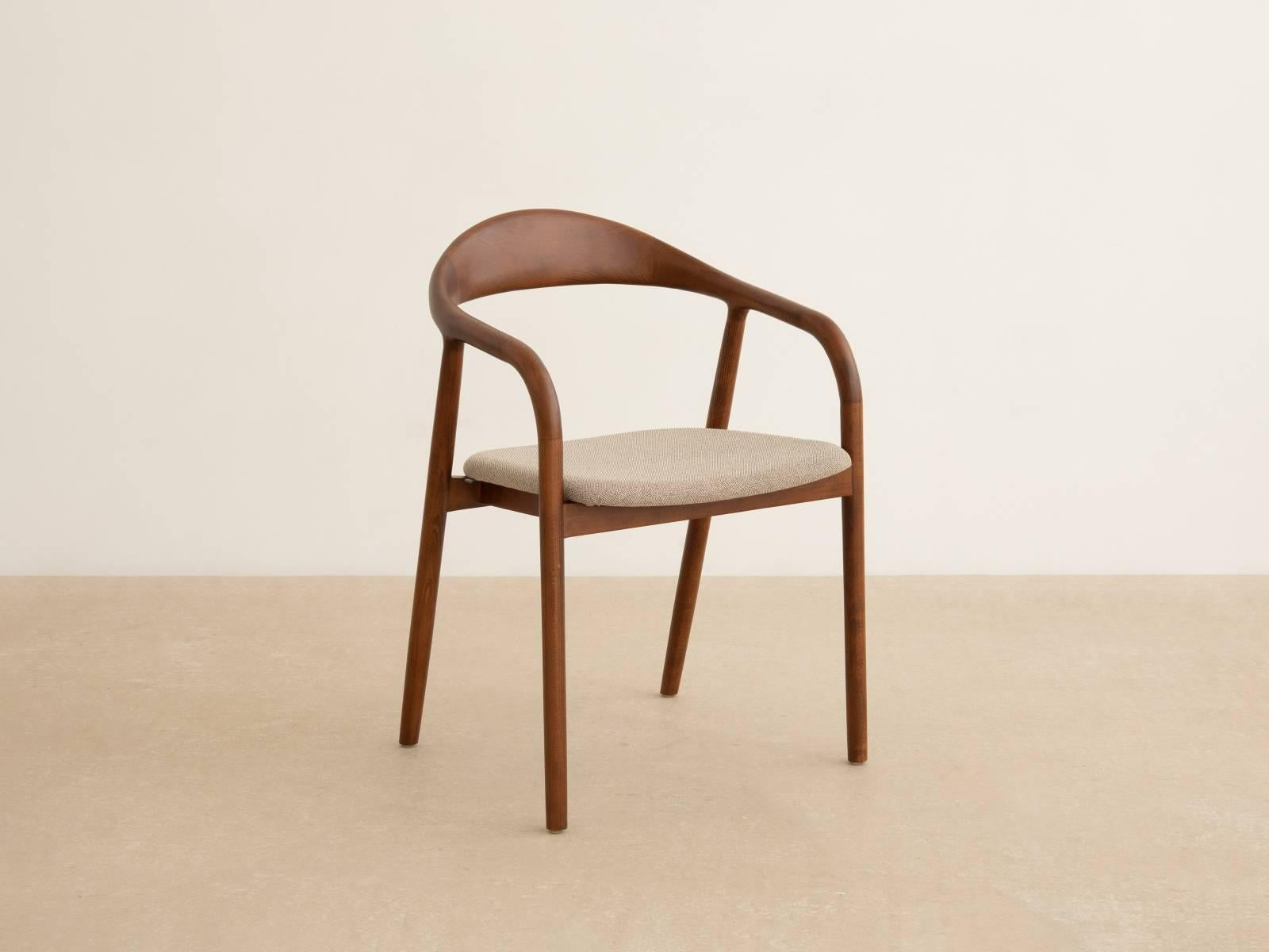 Micadoni Set van 2 eetkamerstoelen Illa | 