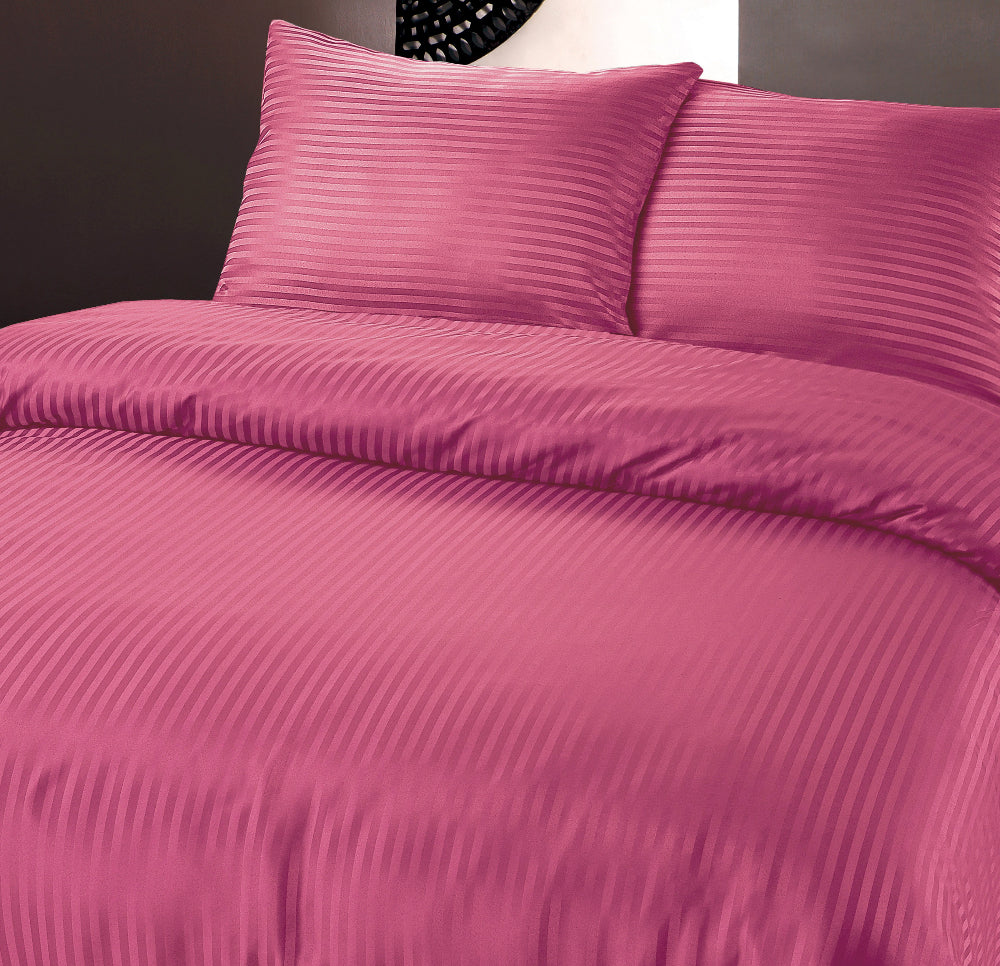 RoyalTextile - Dallas Dekbedovertrek Micropercal - Roze - 200 x 220