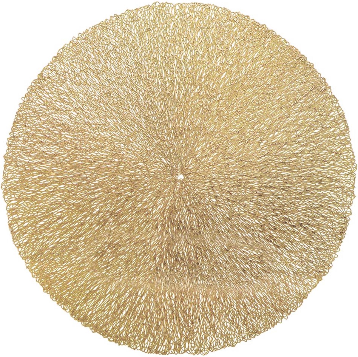 Unique living Placemat Ciara 38cm diameter gold - 