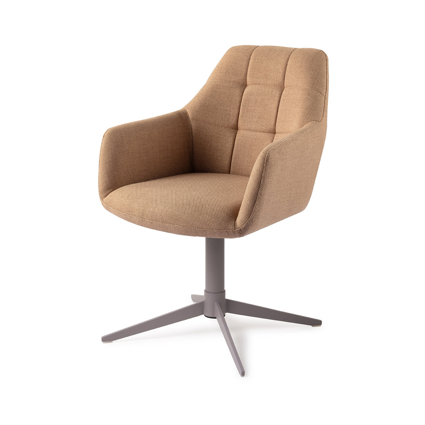 Jesper Home Eetkamerstoel Noto Quad Grey - Toasted Toffee