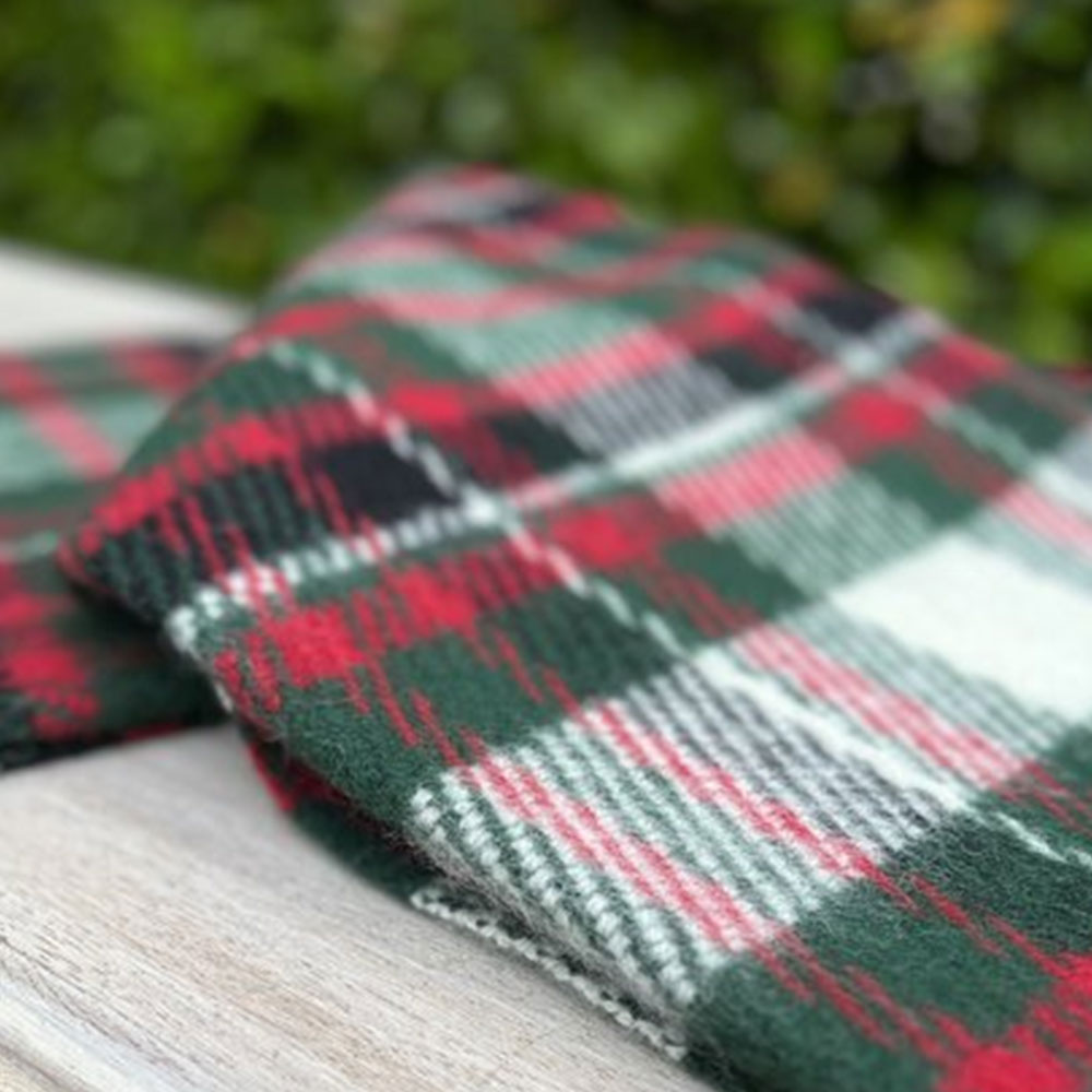 Belpo Leather Care Plaid Wol Tartan Noella