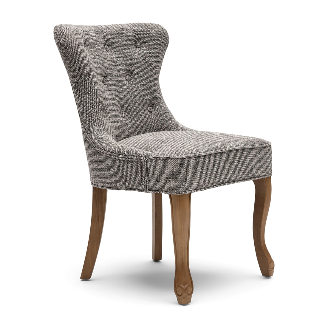 Rivièra Maison Eetkamerstoel George Chenille Jacquard - Bright Taupe