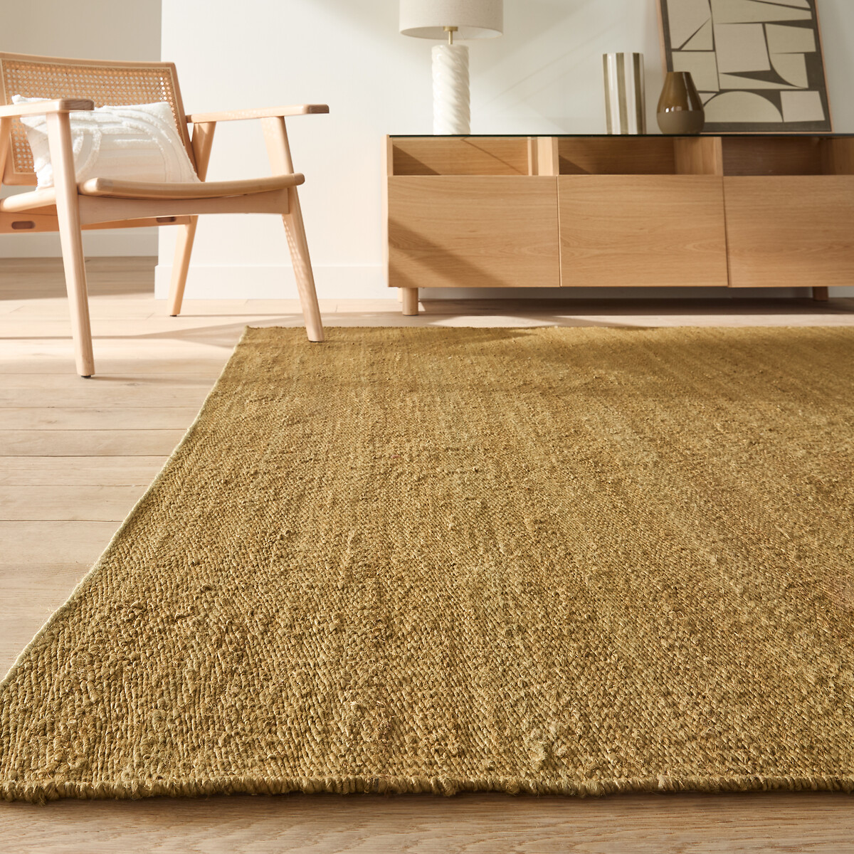 LA REDOUTE INTERIEURS Vloerkleed van jute en katoen, Tanora
