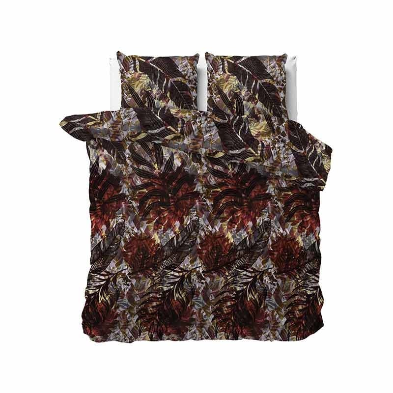 Manilla Dekbedovertrek Velvet Ivory Tweepersoons (200x200 Cm) Meerkleurig Microvezel Natuur & Bloemen  - Overtrek - 200x200 Cm (Tweepersoons) - - 
