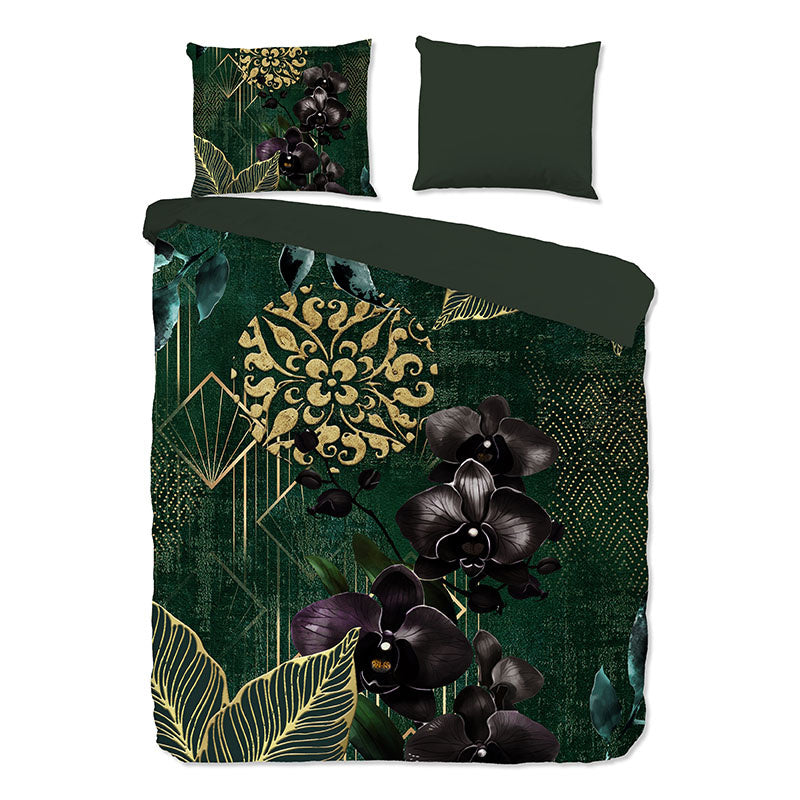 Good Morning Dekbedovertrek Katoen Esmee Eenpersoons (140x200 Cm) Meerkleurig Katoen Luxe & Bloemen  - Overtrek - 140x200 Cm (Eenpersoons) - Good - 