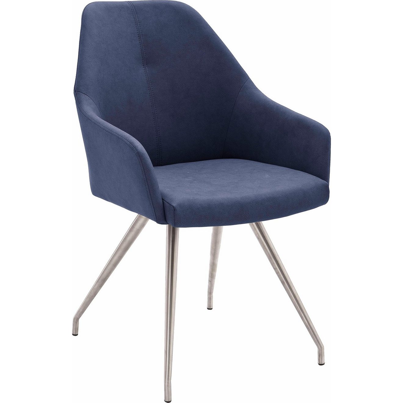 MCA furniture Stoel met 4 poten Madita A-ovaal Stoel belastbaar tot 140 Kg (2 stuks)