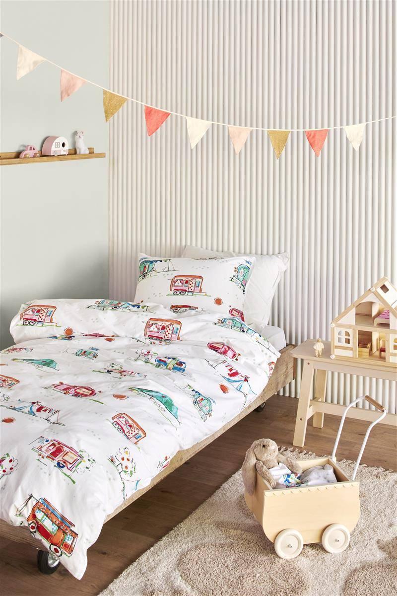 Beddinghouse Kids Kinderdekbedovertrek Happy Camping | 
