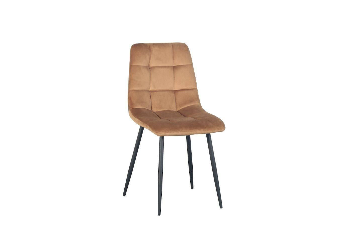 Polewolf Eetkamerstoel Carre velvet | 