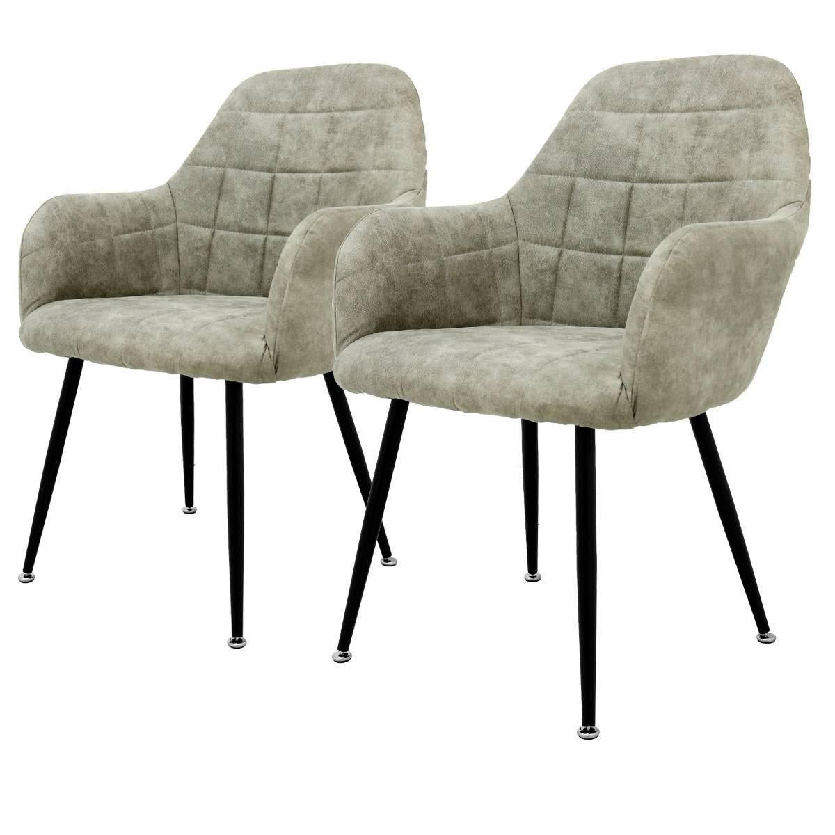 ECD Germany Set van 2 eetkamerstoelen Coli | 