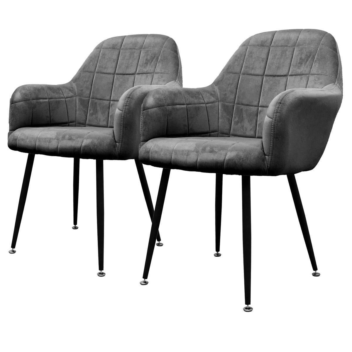 ECD Germany Set van 2 eetkamerstoelen Coli | 