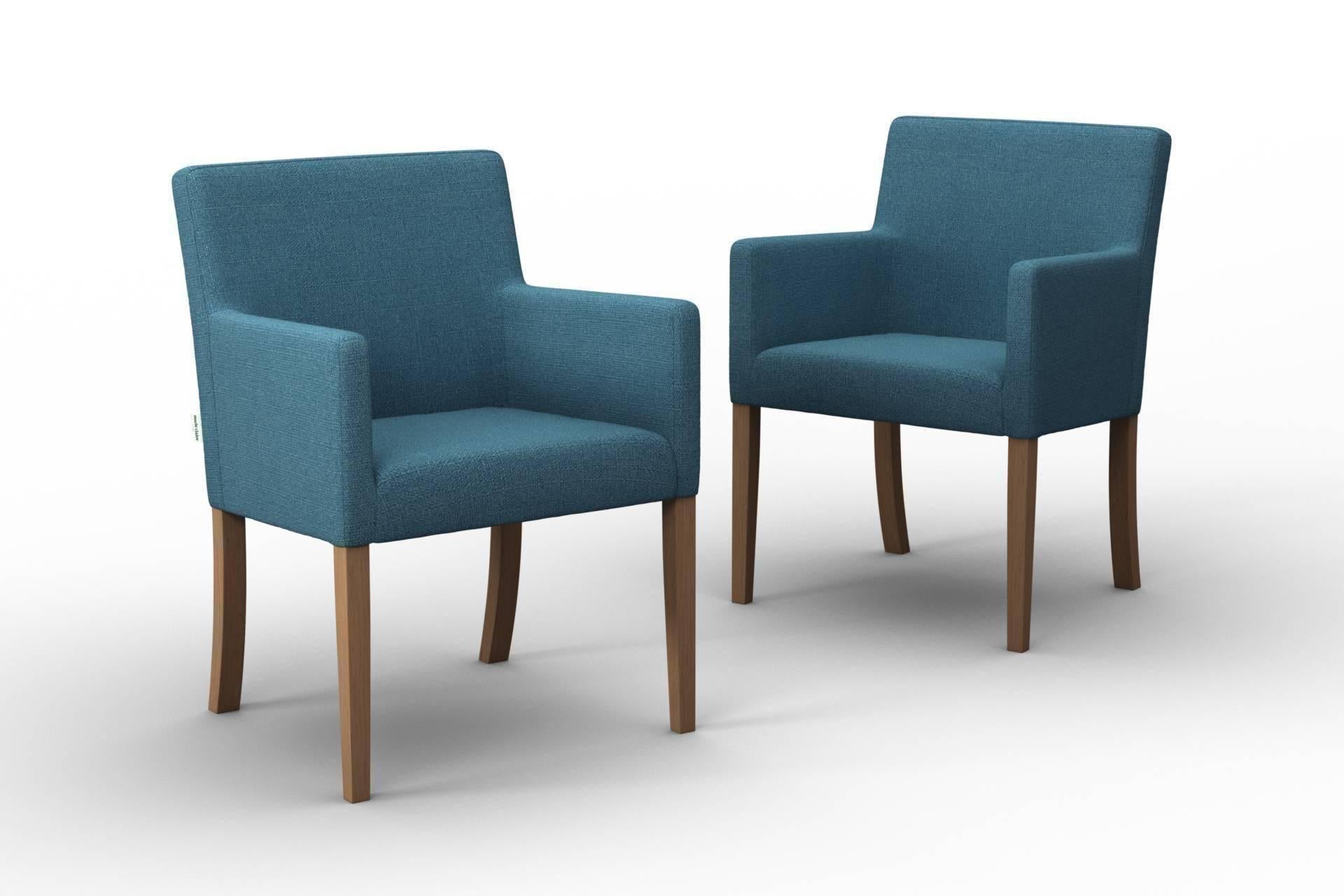 NADUVI Collection Set van 2 eetkamerstoelen Escape linnen | 
