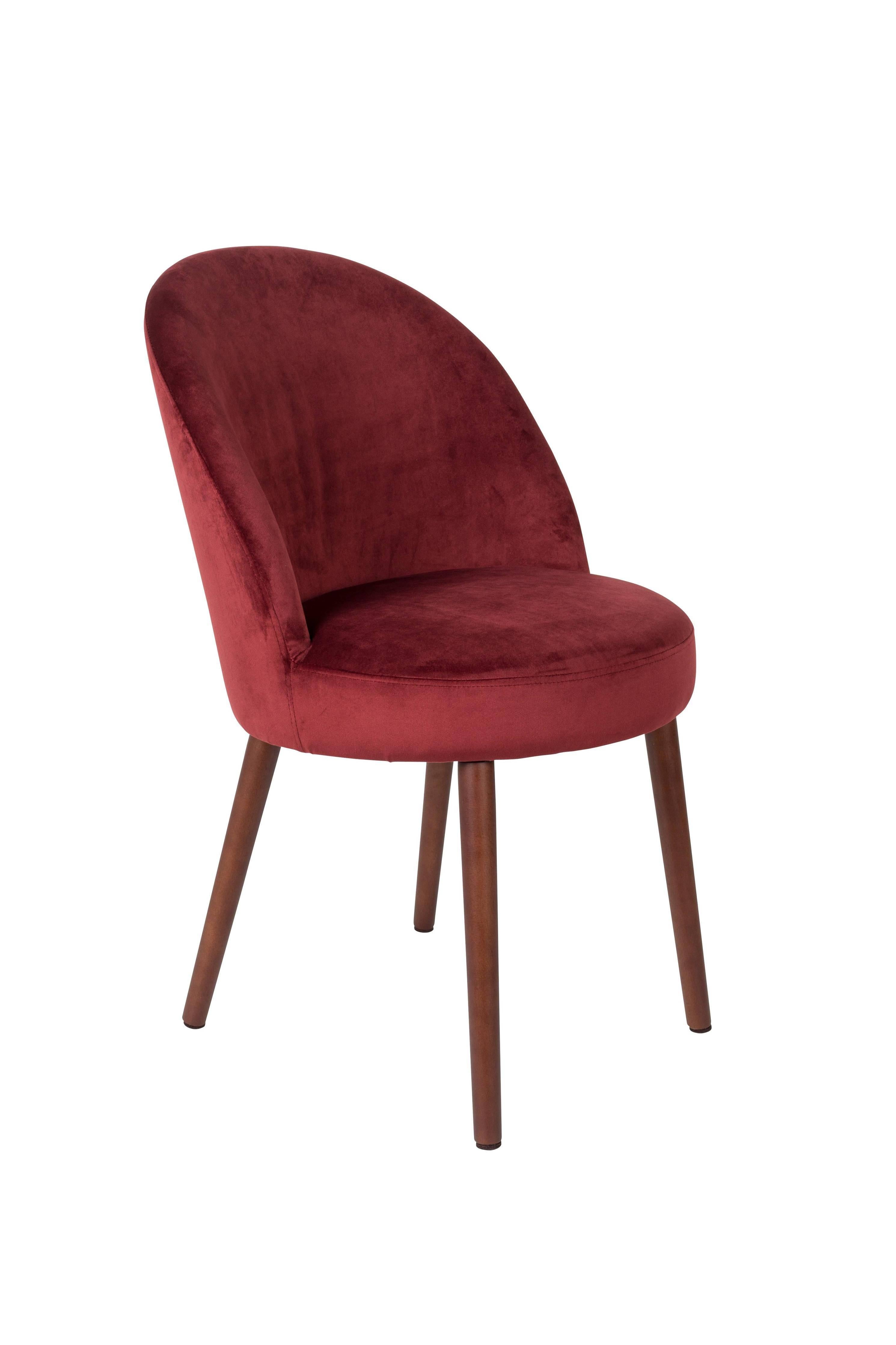 Dutchbone Set van 2 eetkamerstoelen Barbara velvet | 