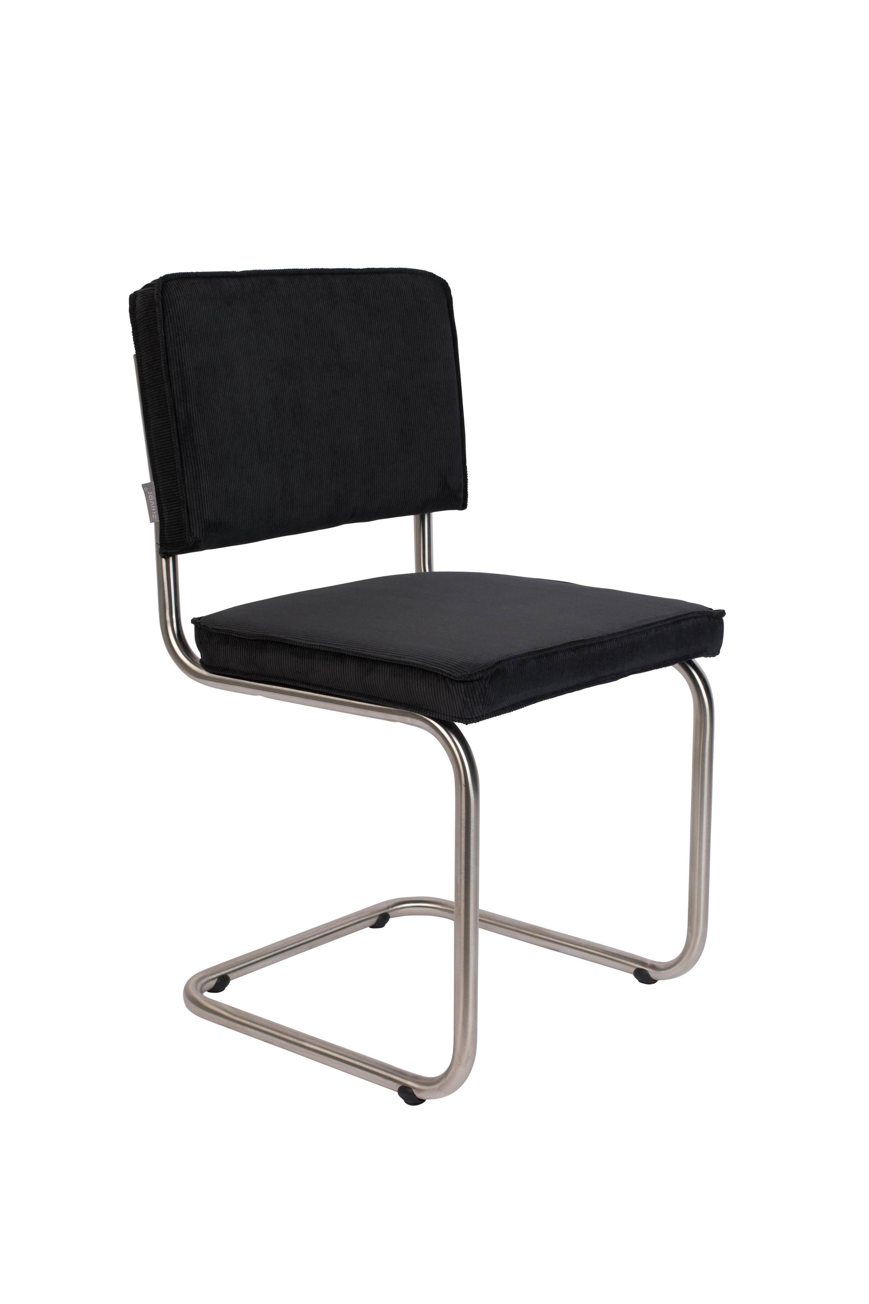 Zuiver Set van 2 eetkamerstoelen Ridge Rib Brushed | 