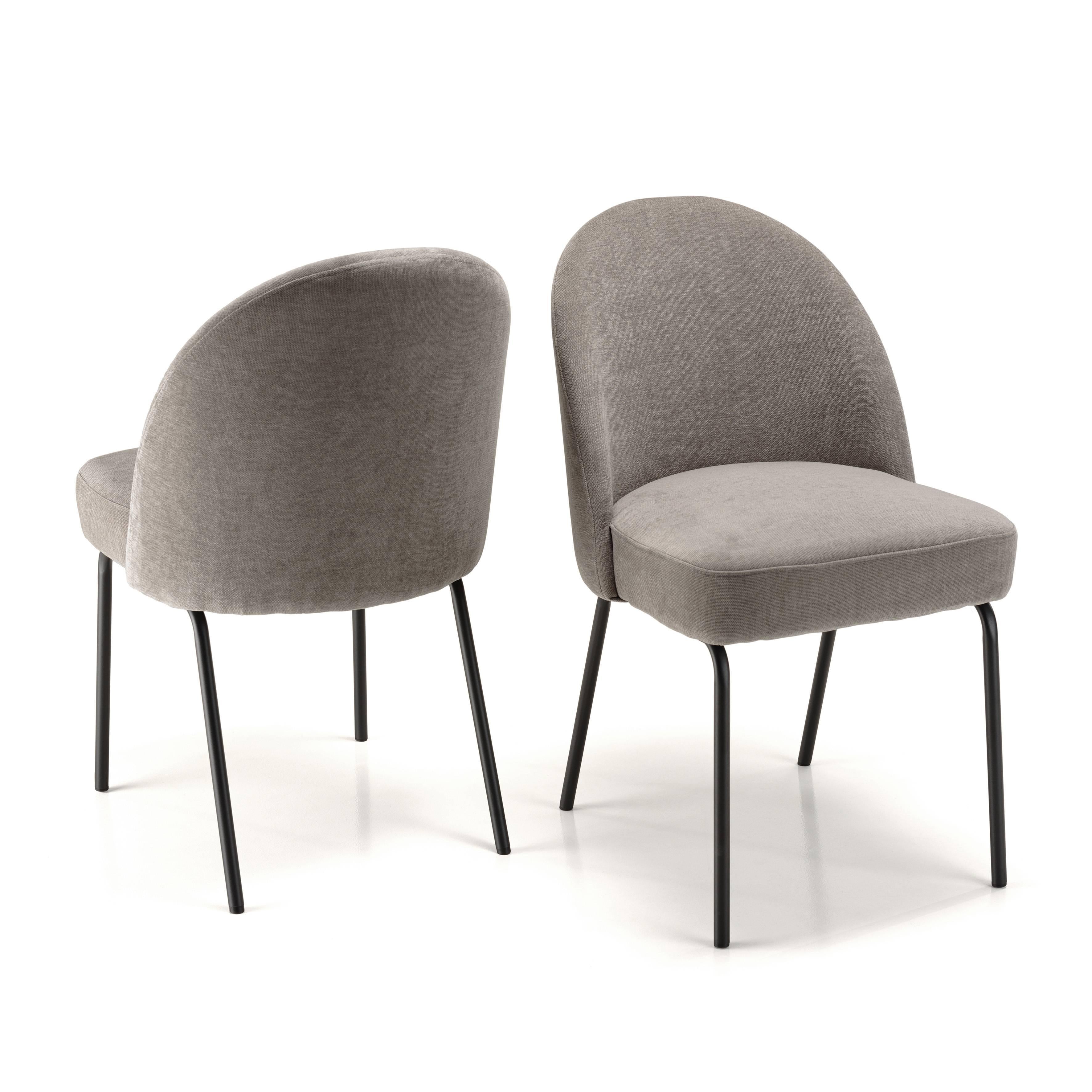 Macabane Set van 2 eetkamerstoelen Ulysse | 