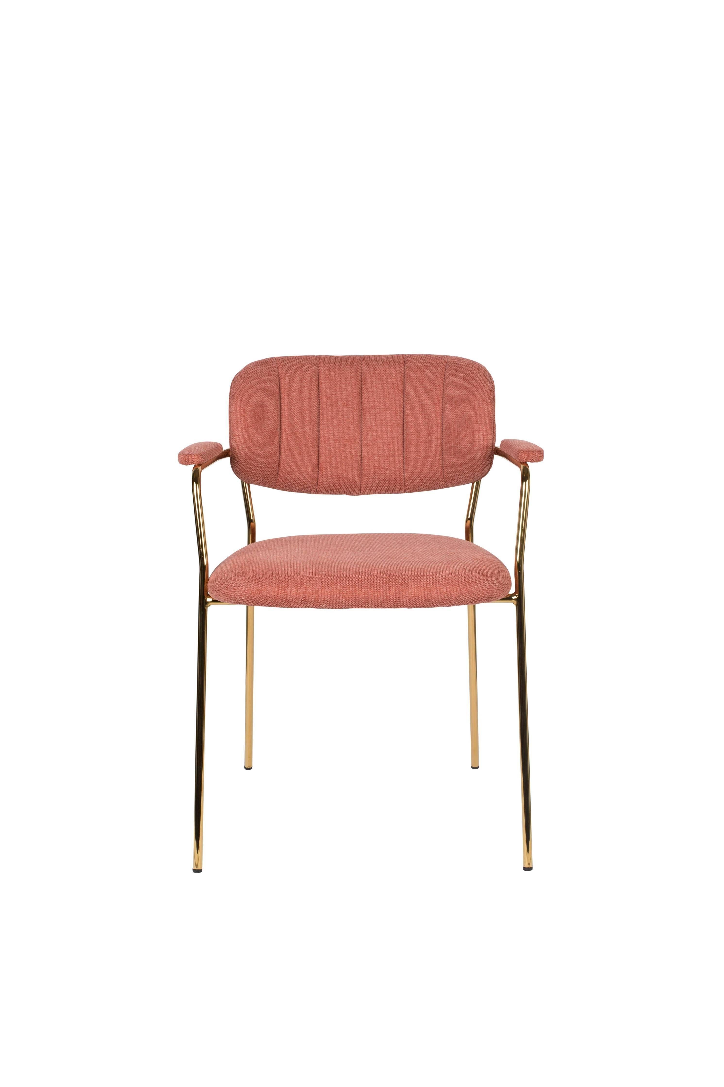 Feliz Lifestyle Set van 2 eetkamerstoelen Alina met armleuning | 