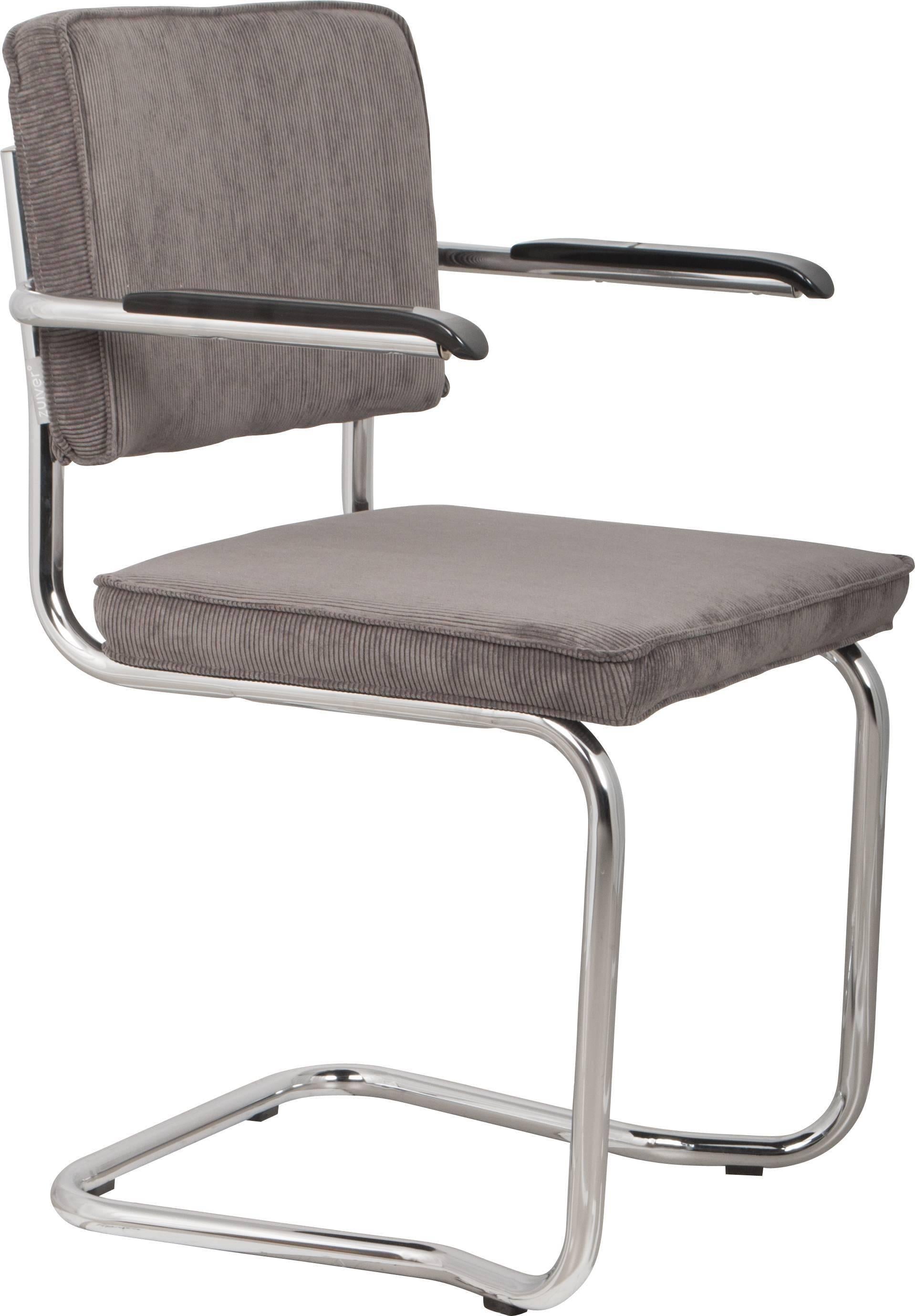 Zuiver Set van 2 eetkamerstoelen Ridge Rib Kink | 
