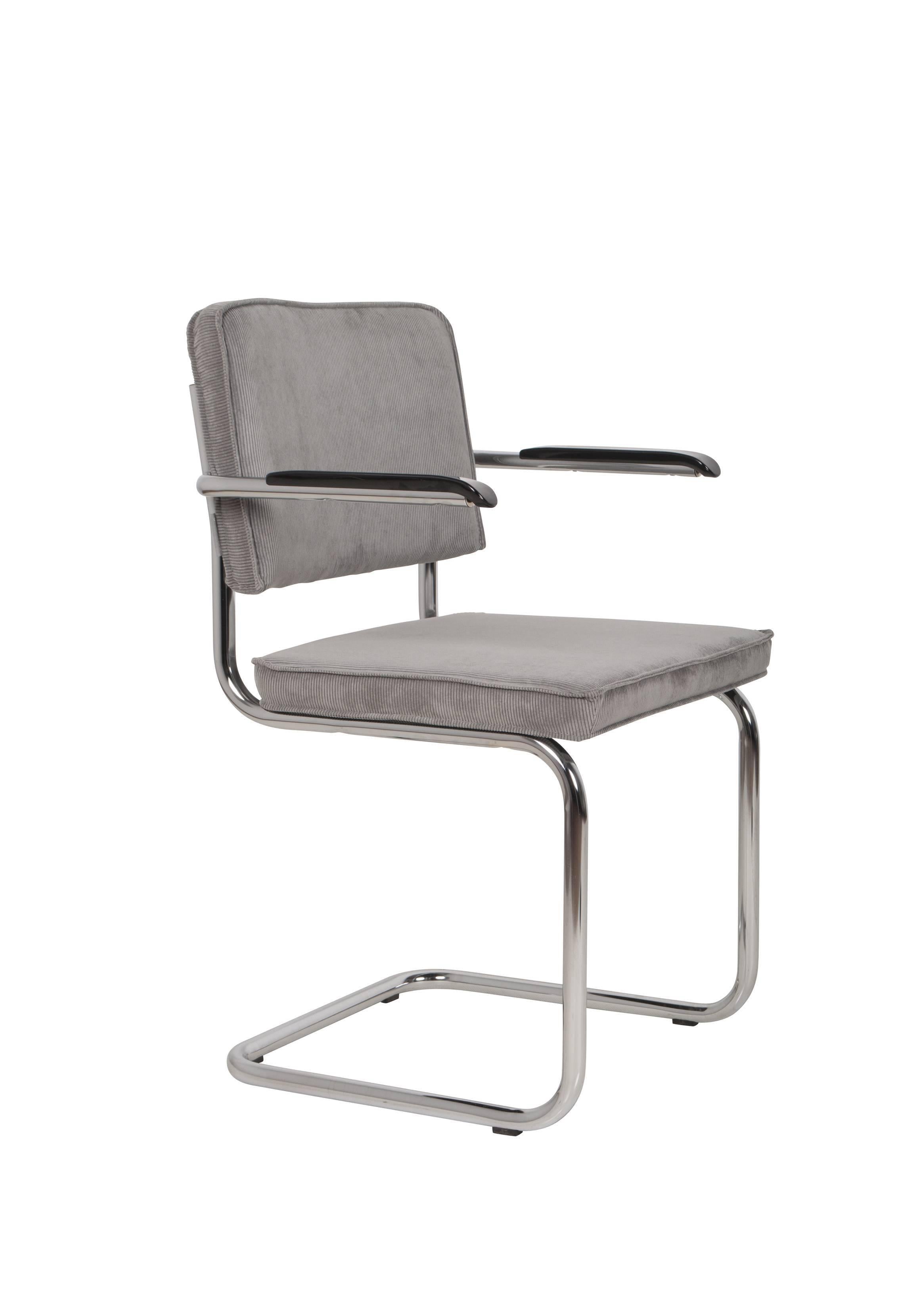 Zuiver Set van 2 eetkamerstoelen Ridge Rib Kink | 