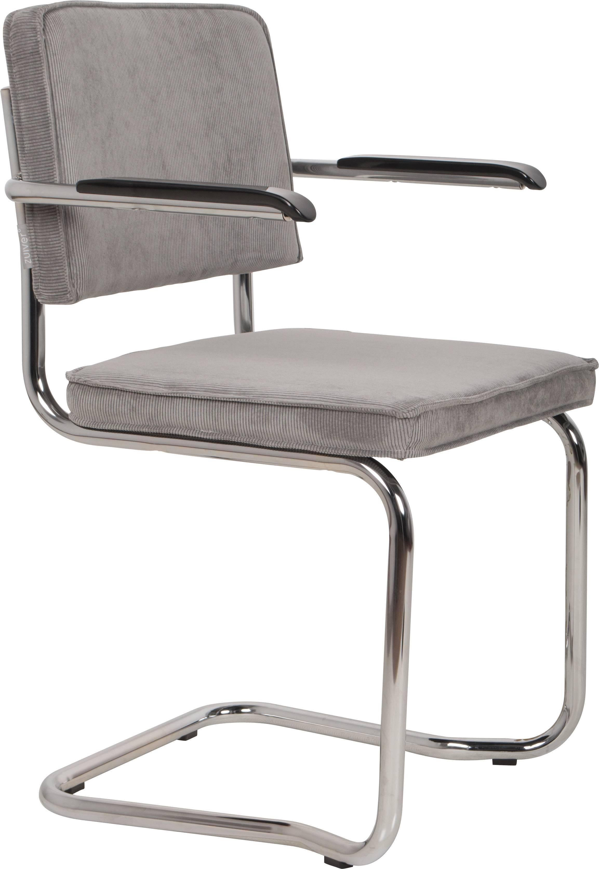 Zuiver Set van 2 eetkamerstoelen Ridge Rib Kink | 
