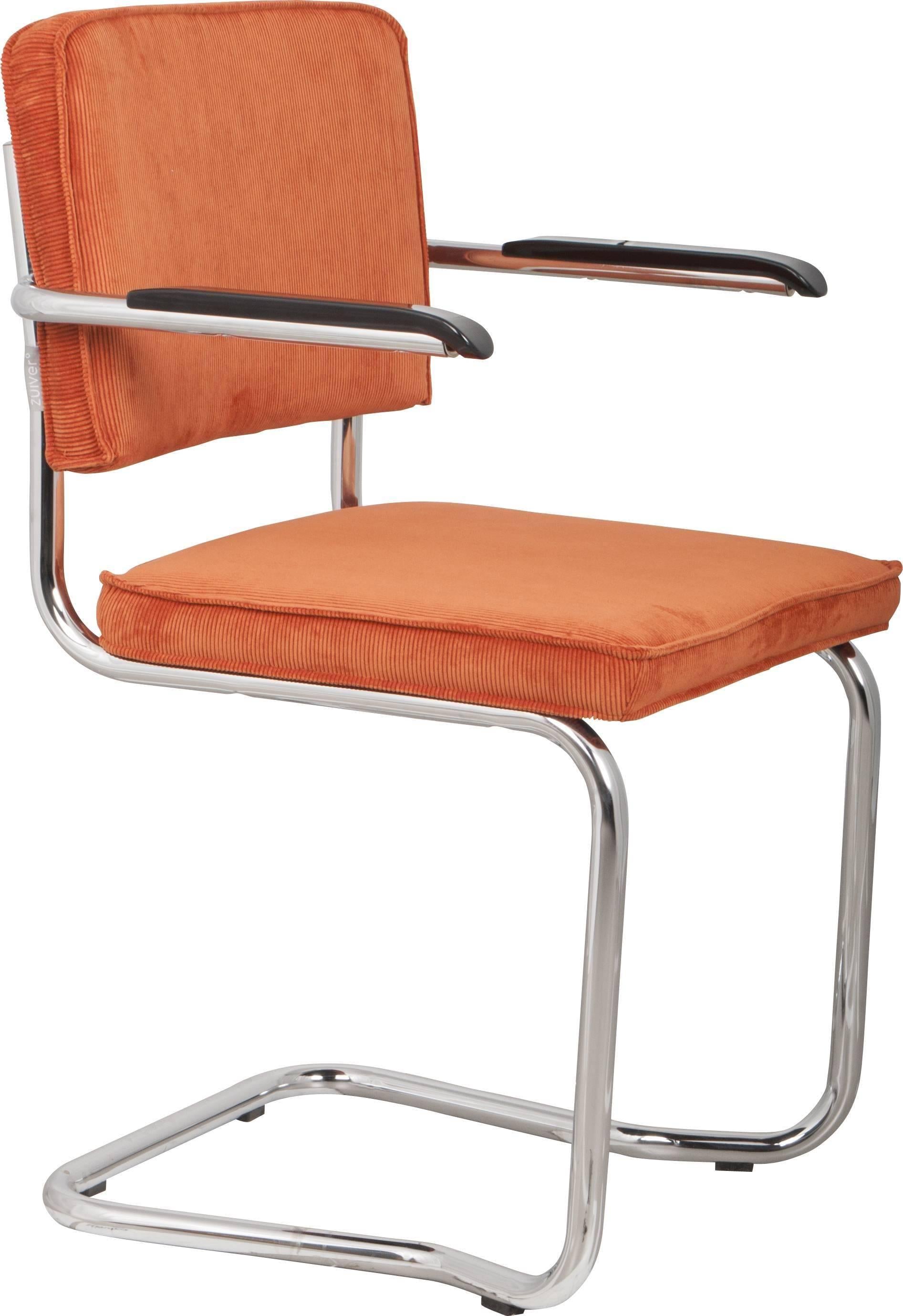 Zuiver Set van 2 eetkamerstoelen Ridge Rib Kink | 