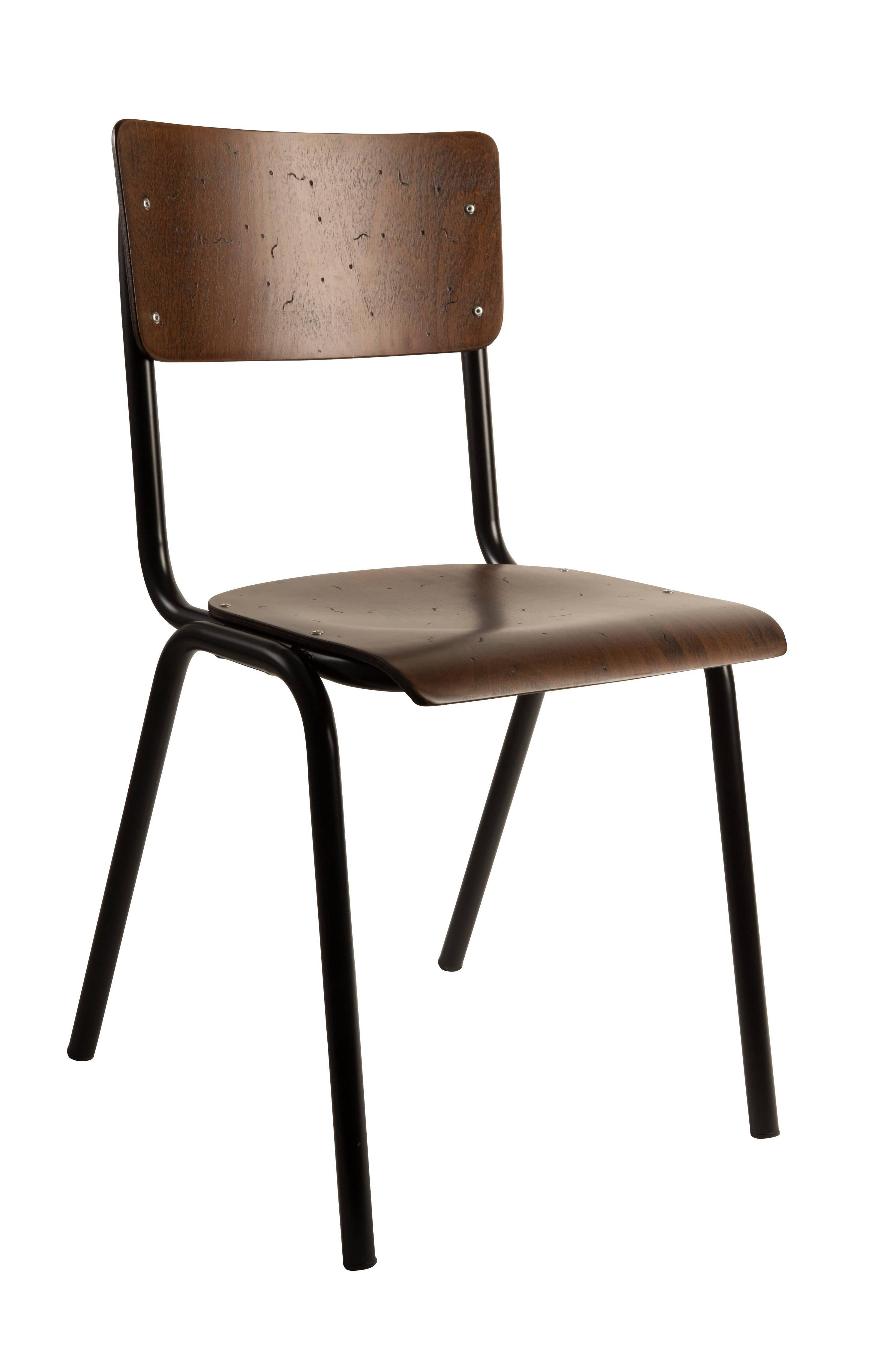 Dutchbone Set van 4 eetkamerstoelen Scuola | 