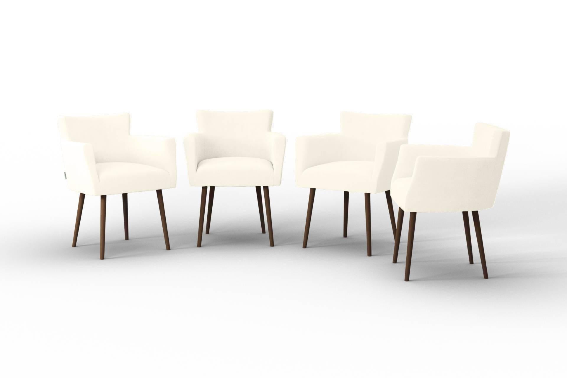 NADUVI Collection Set van 4 eetkamerstoelen Billie | 