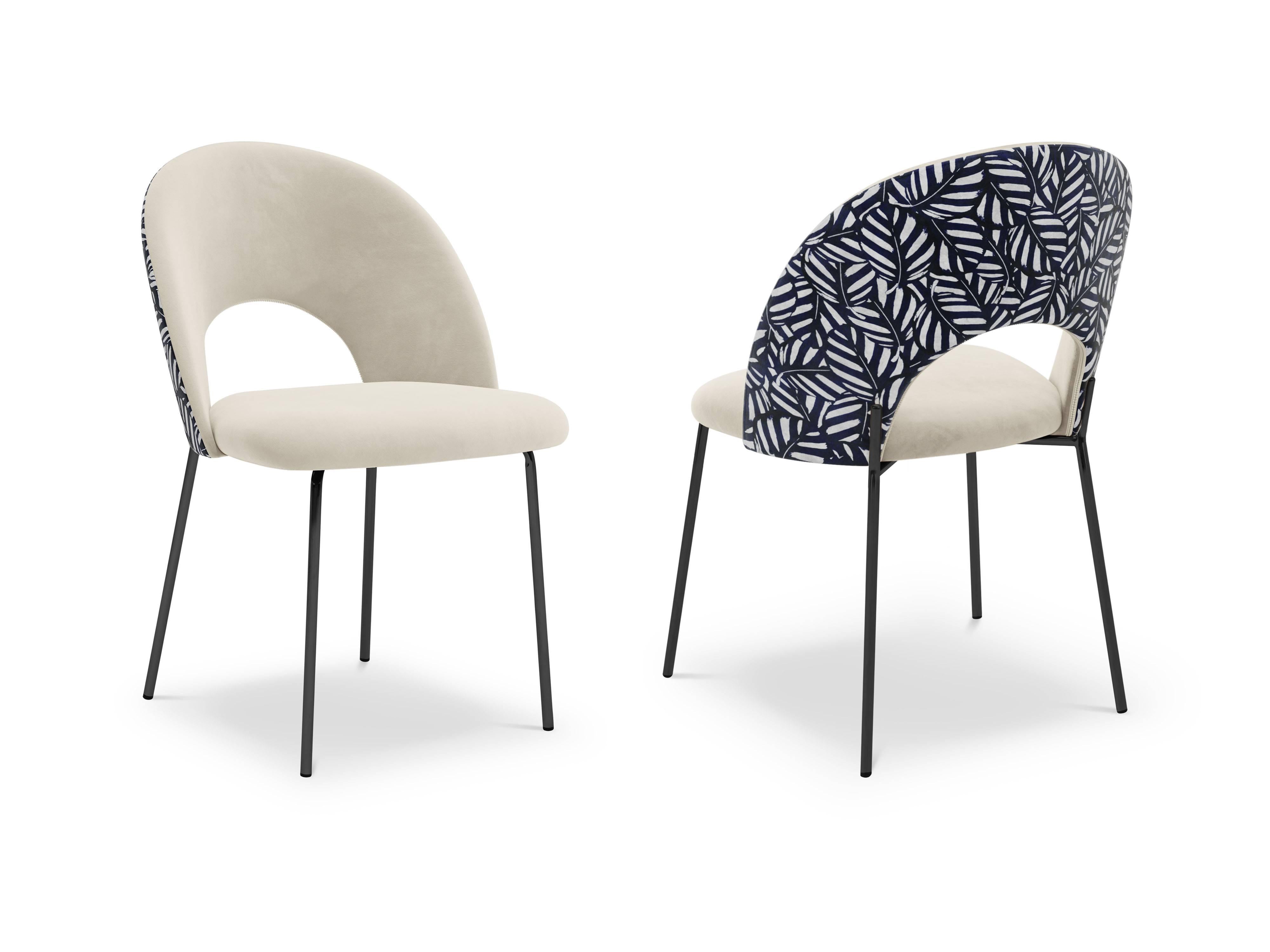 CXL by Christian Lacroix Set van 2 eetkamerstoelen Lotus velvet | 
