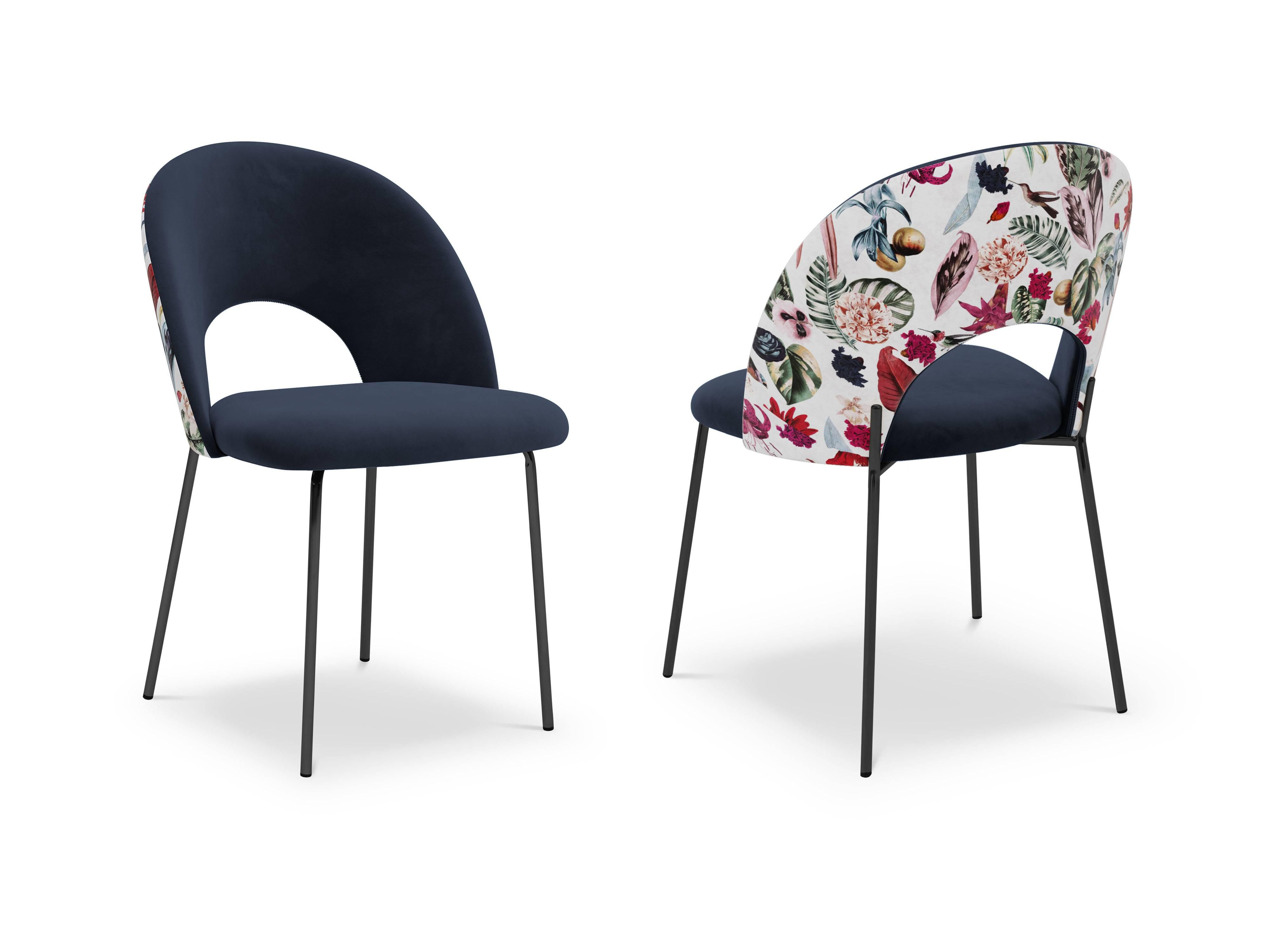 CXL by Christian Lacroix Set van 2 eetkamerstoelen Lotus velvet | 