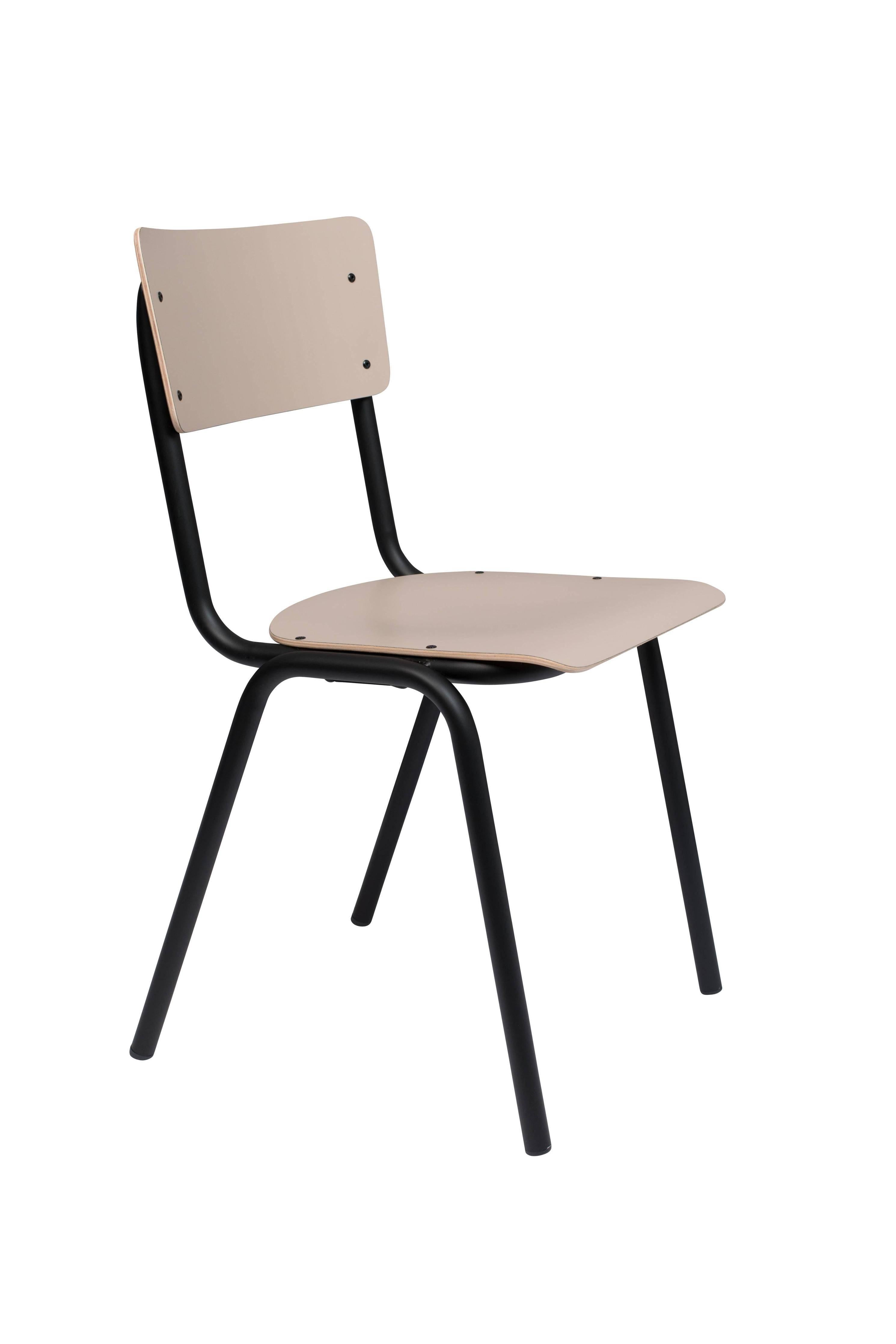 Zuiver Set van 4 eetkamerstoelen Back To School | 