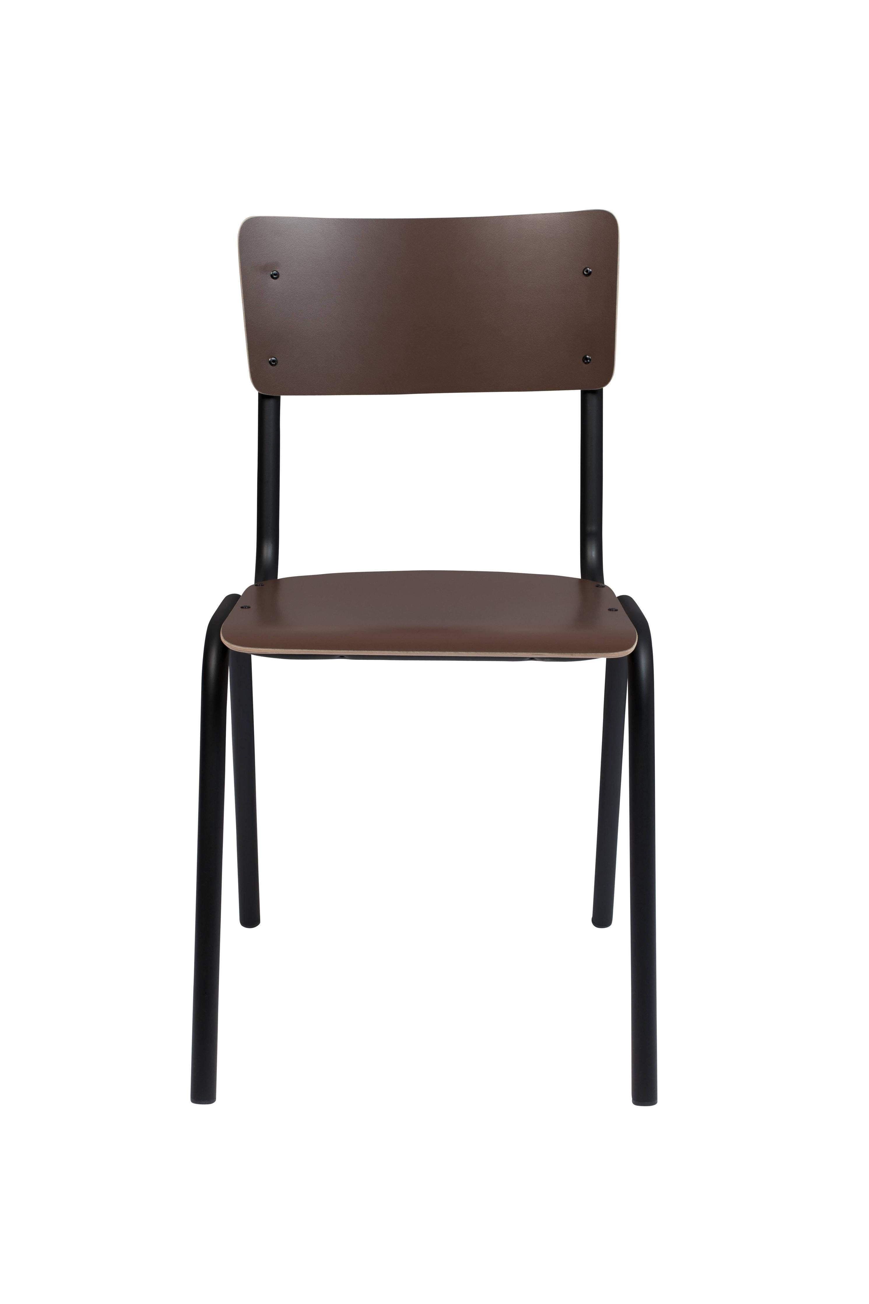 Zuiver Set van 4 eetkamerstoelen Back To School | 