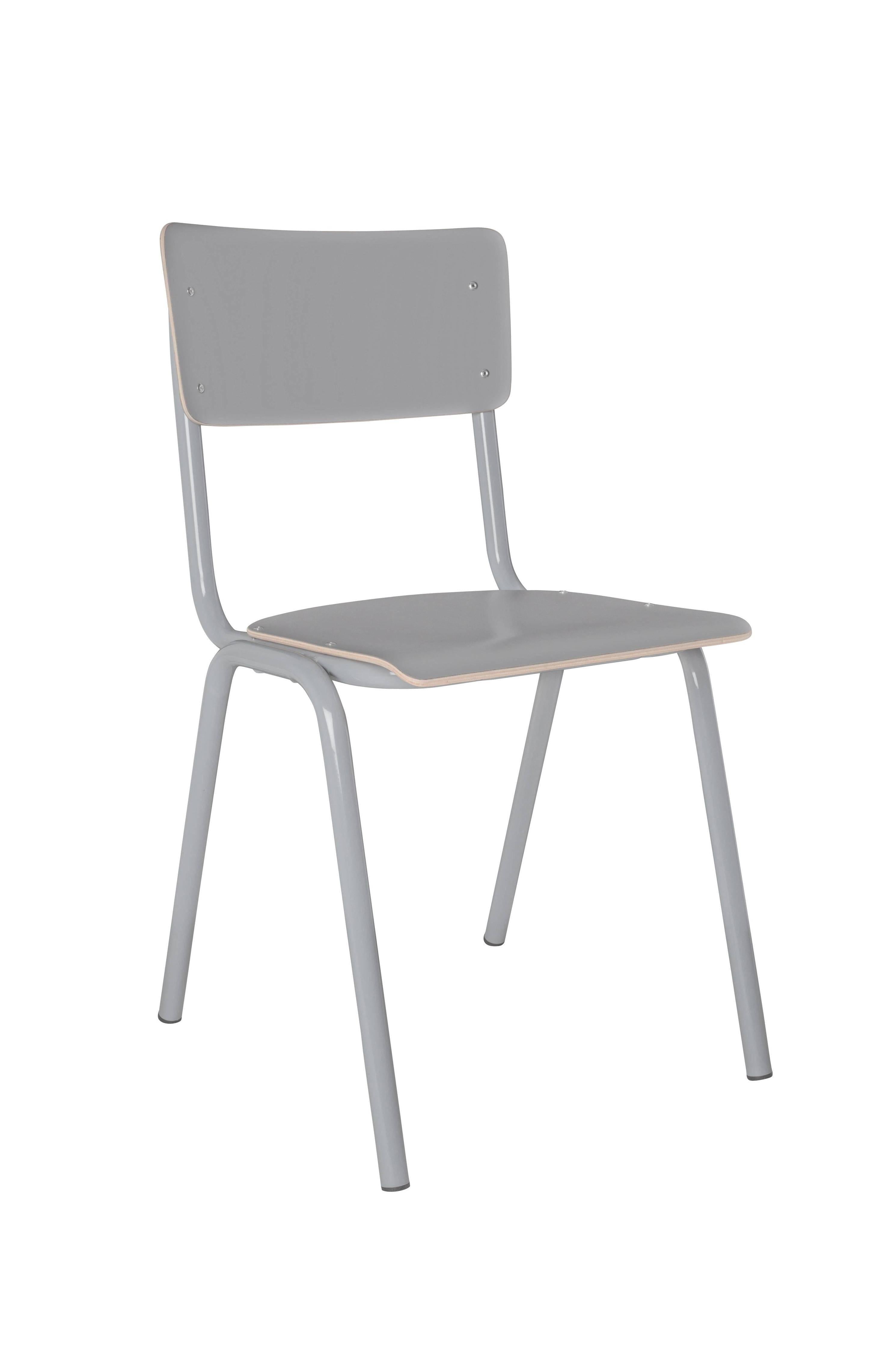 Zuiver Set van 4 eetkamerstoelen Back To School | 