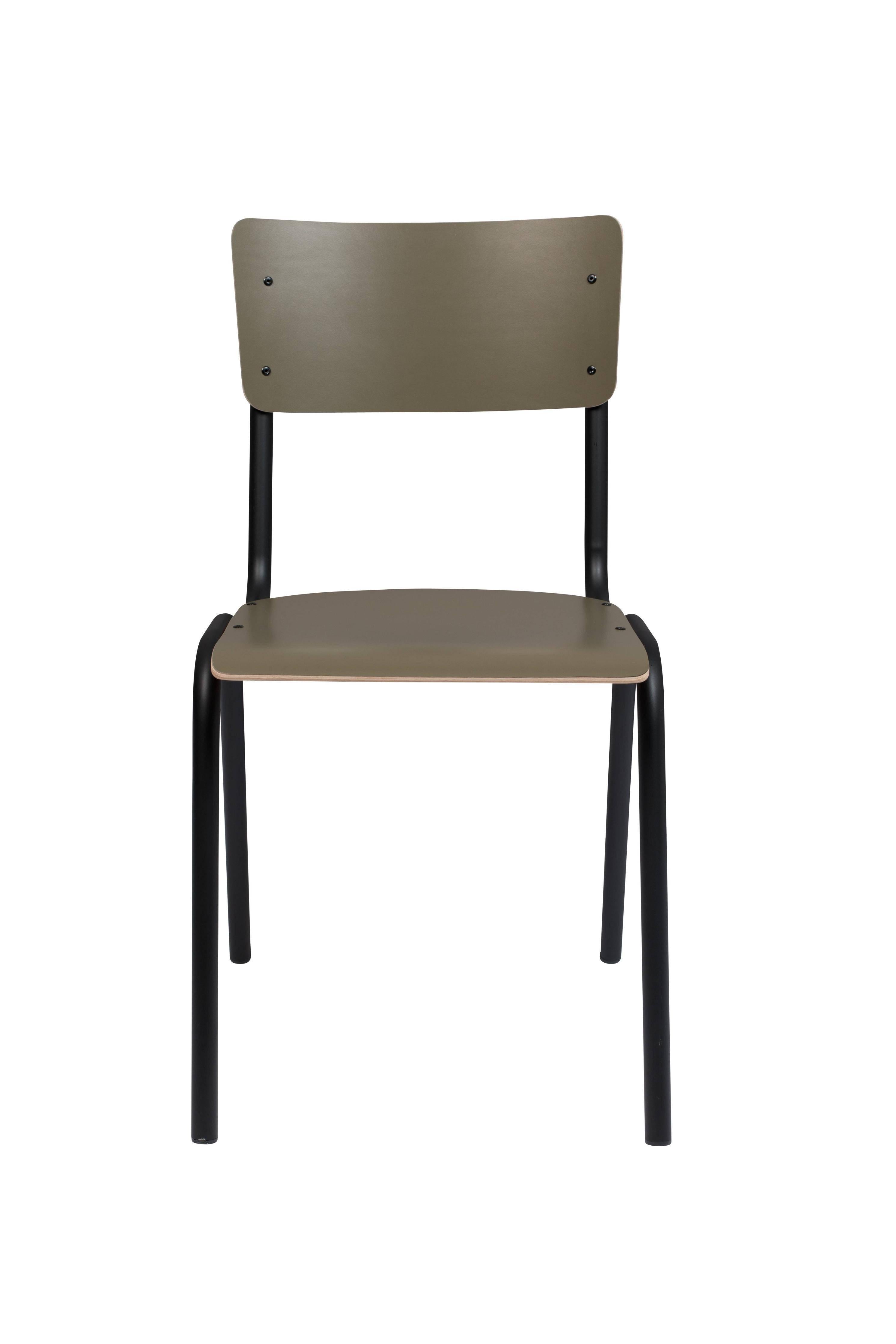 Zuiver Set van 4 eetkamerstoelen Back To School | 