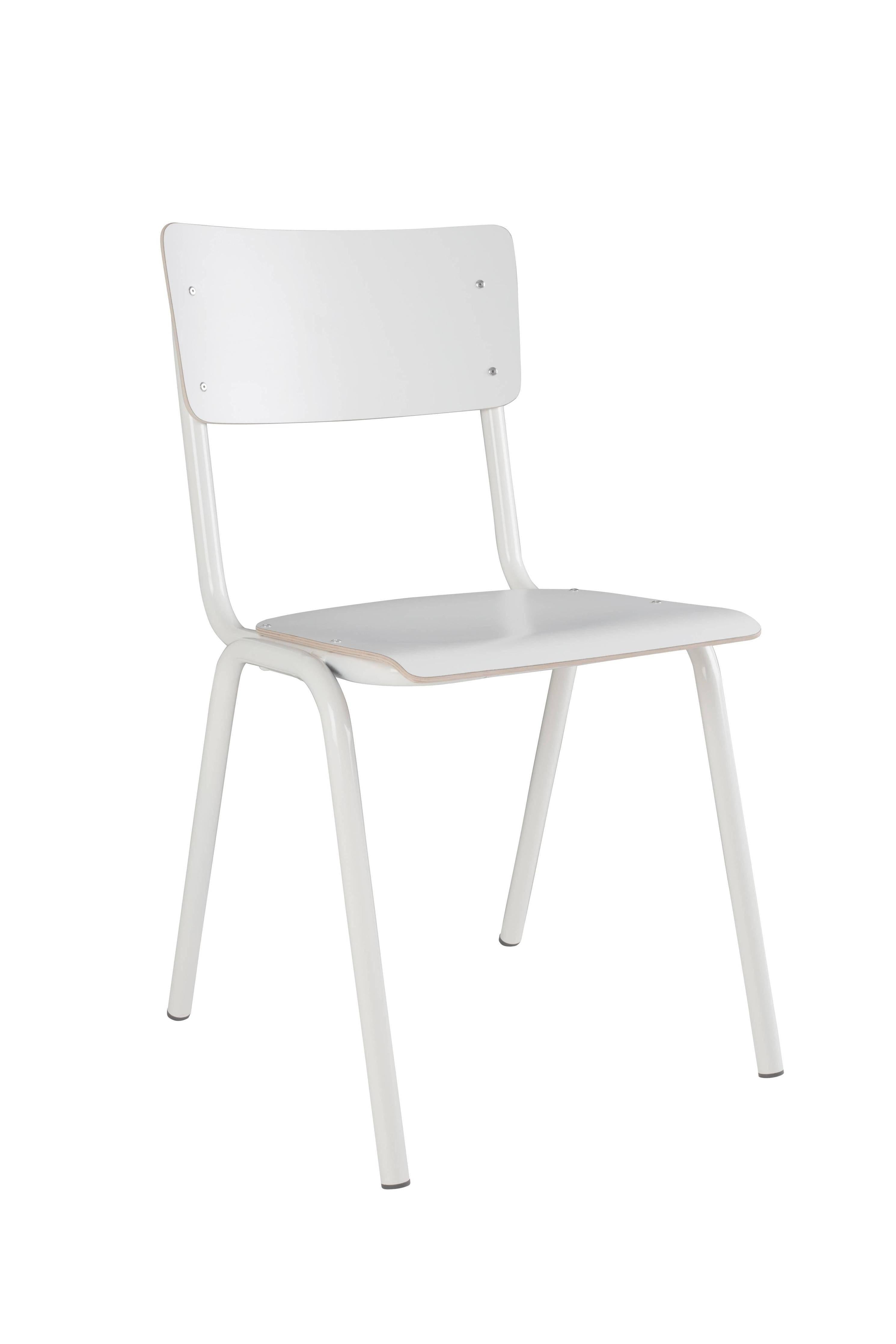 Zuiver Set van 4 eetkamerstoelen Back To School | 