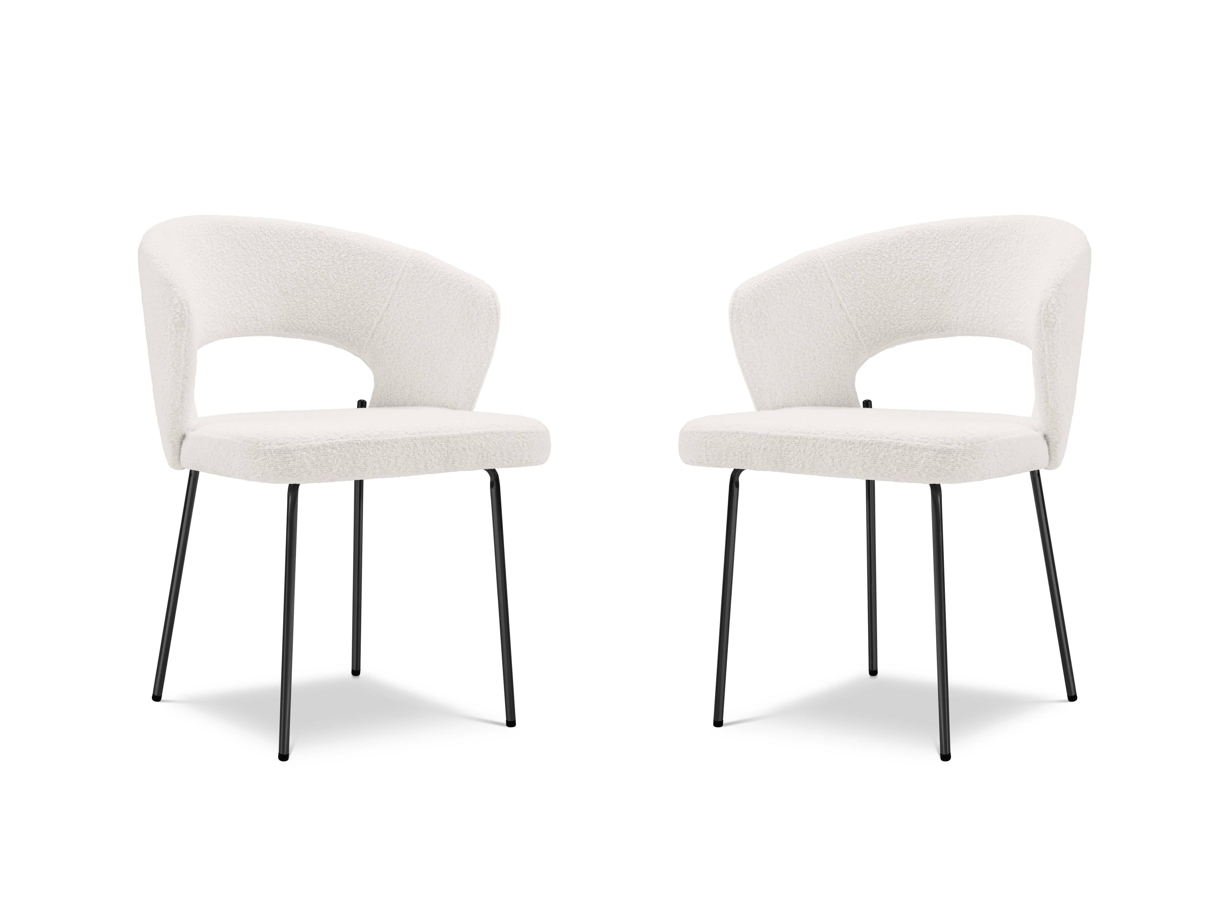 CXL by Christian Lacroix Set van 2 eetkamerstoelen Orpin bouclé | 